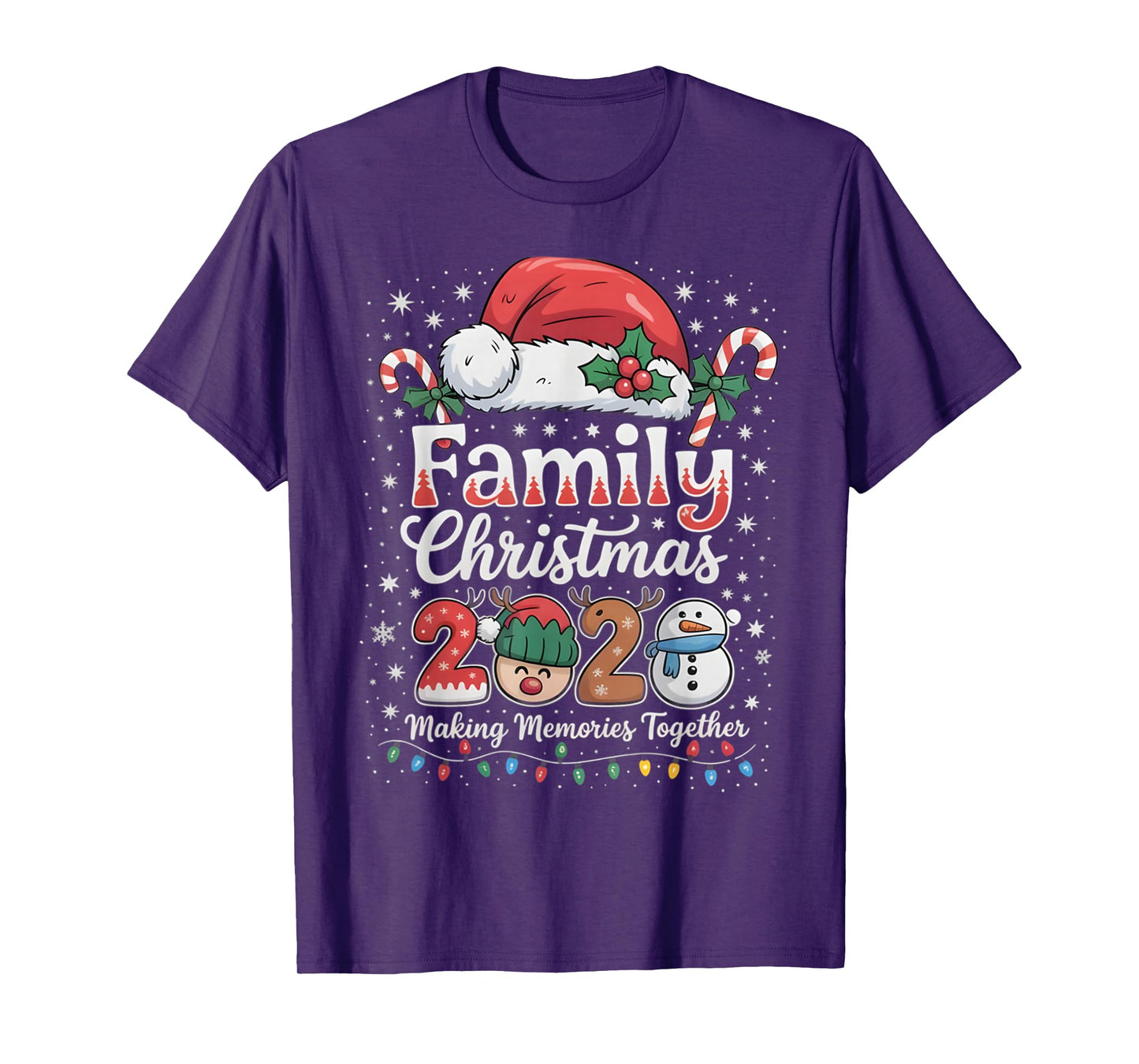 Family Christmas 2025 Matching Outfit Xmas Men Women Gifts T-Shirt