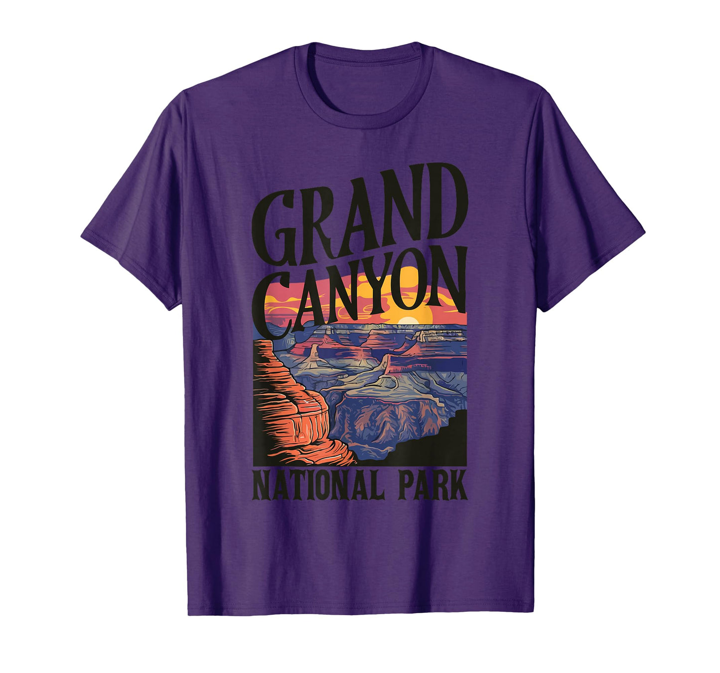 Grand Canyon National Park Classic Travel Hiking Camping T-Shirt