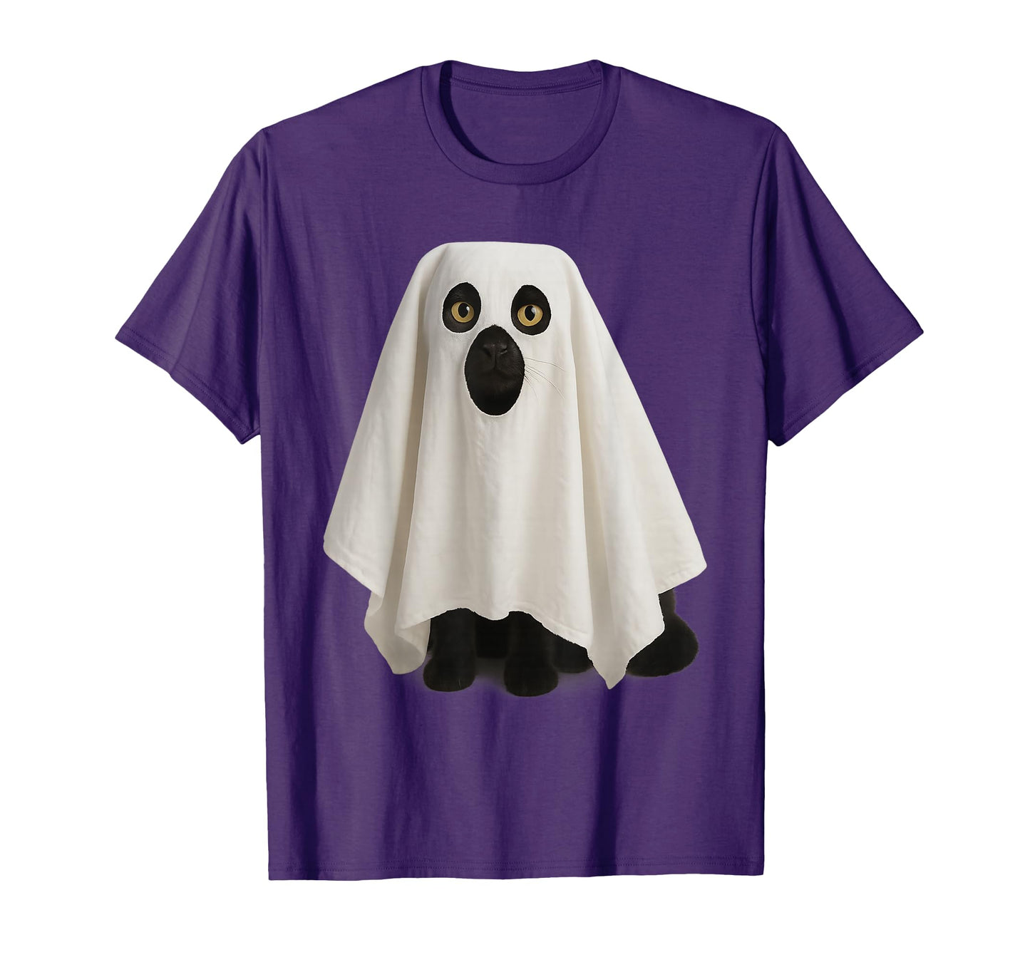 Cute Funny Wizard Cat Ghost Weird Kitten Cat Meme Halloween T-Shirt