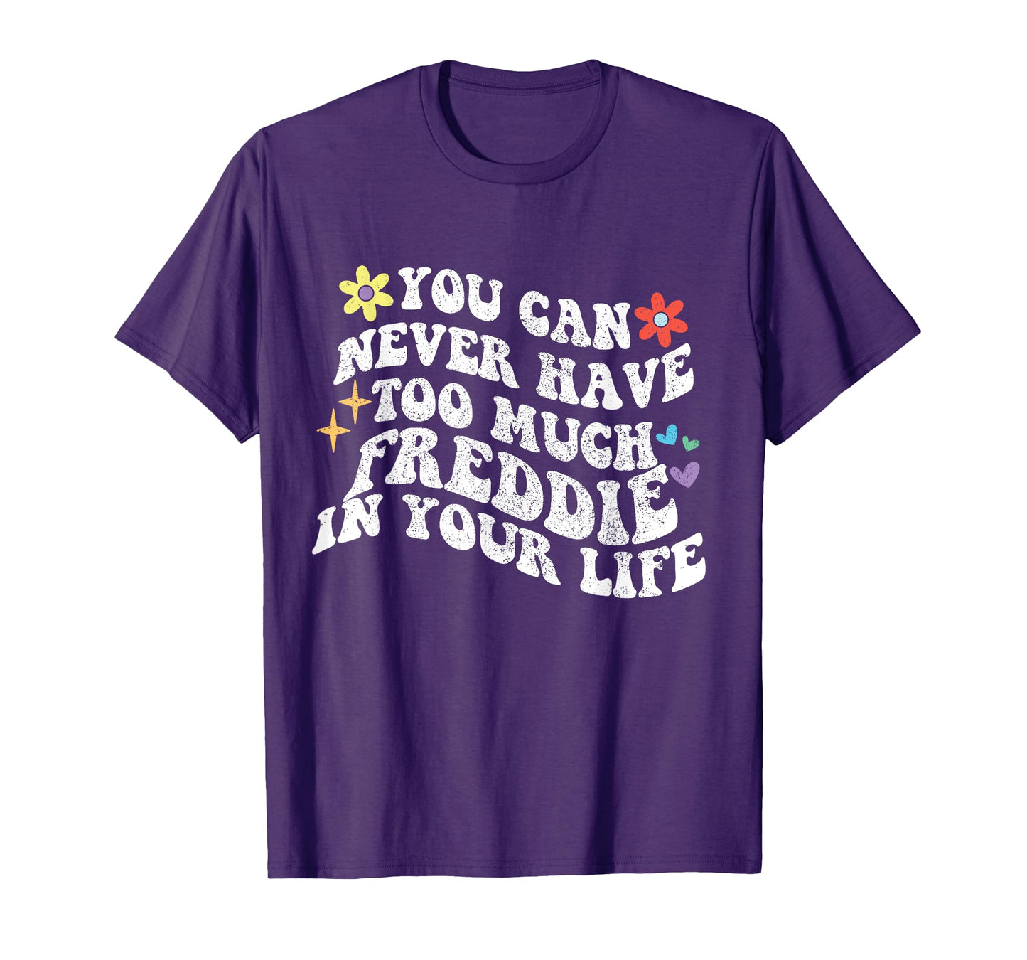 Retro Groovy You Can Never Have Too Much Freddie In Your T-Shirt