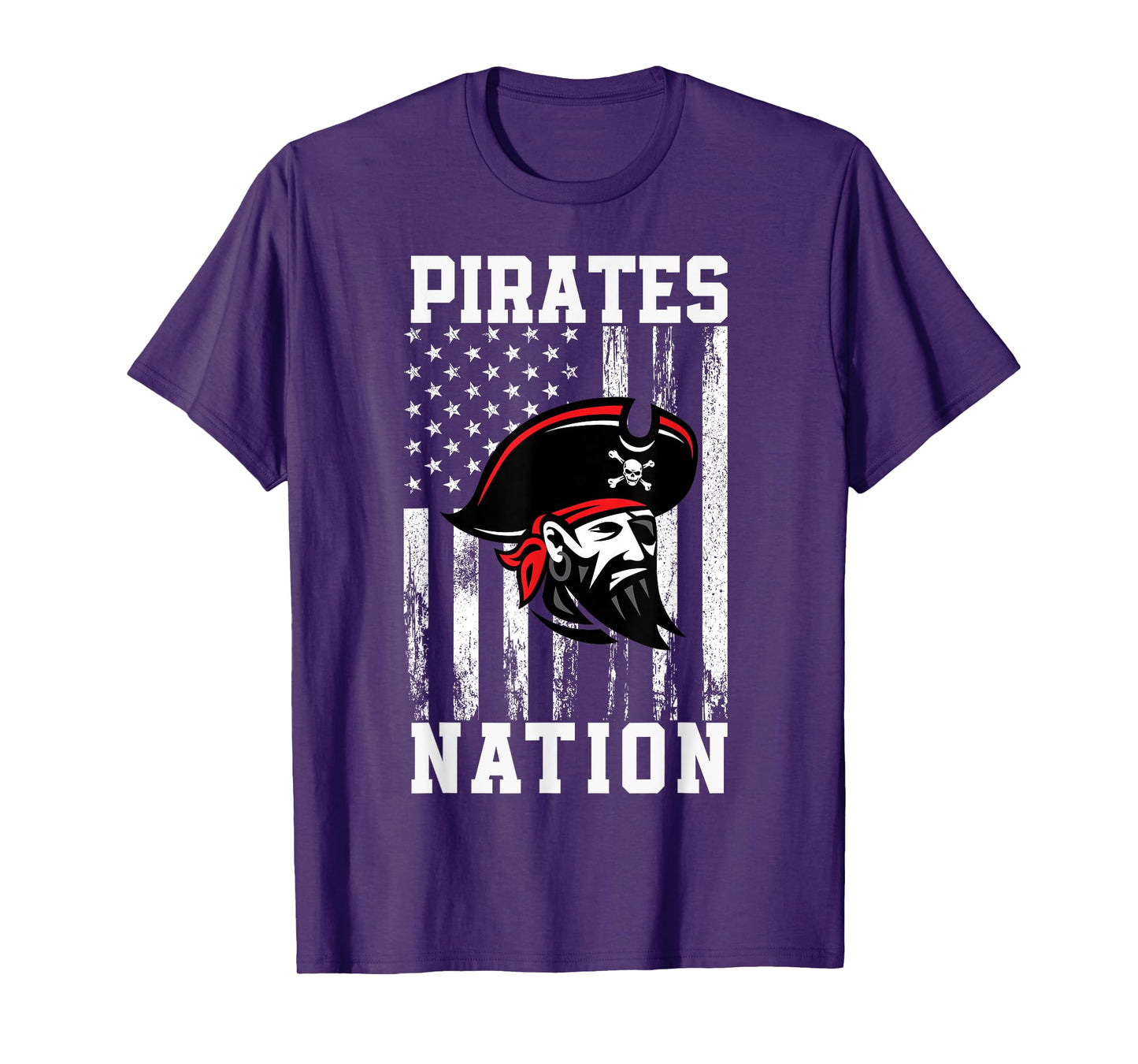 Hart Pirates Logo Nation HS T-Shirt