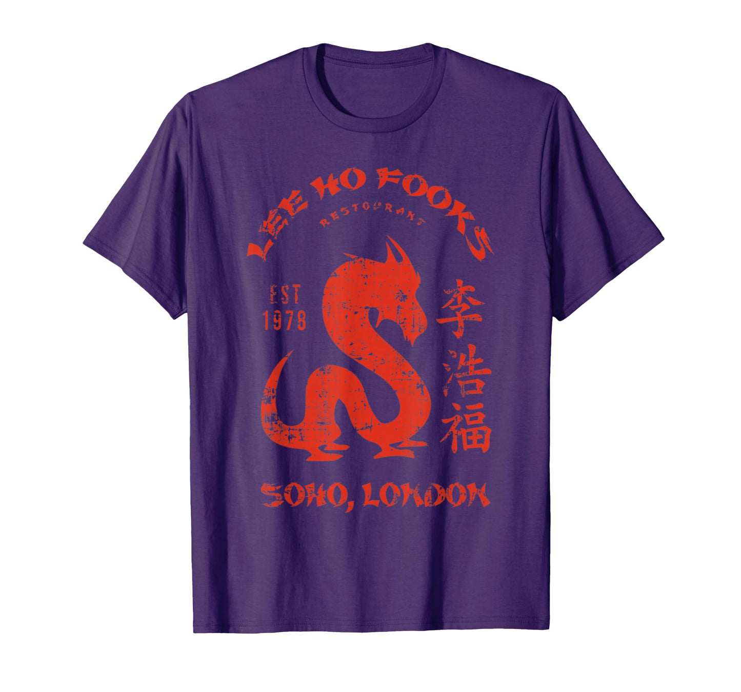 Vintage Lee Ho Fooks Chinese Restaurant Retro T-Shirt
