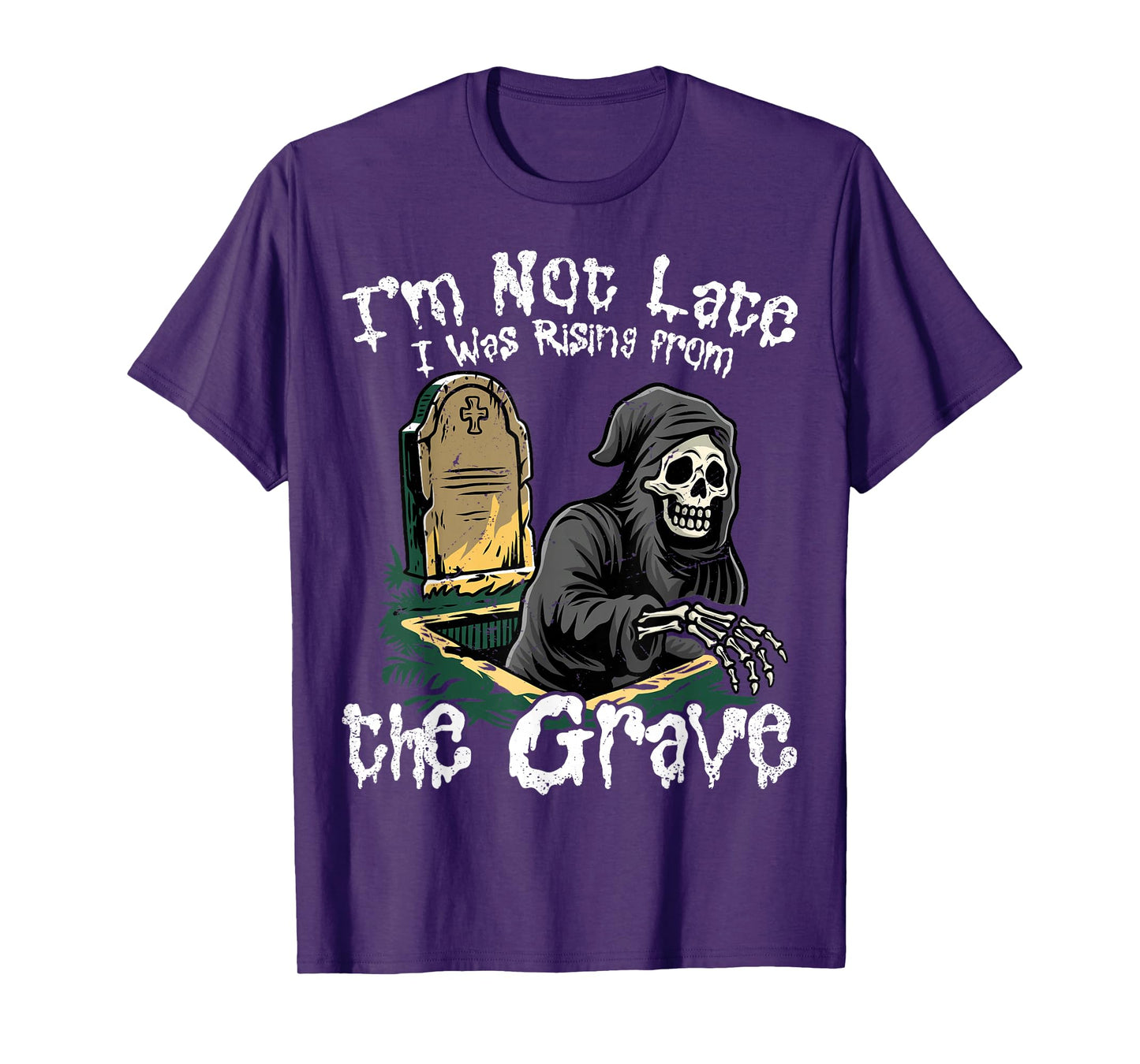 Rising from The Grave Halloween Spooky Haunted Season T-Shirt