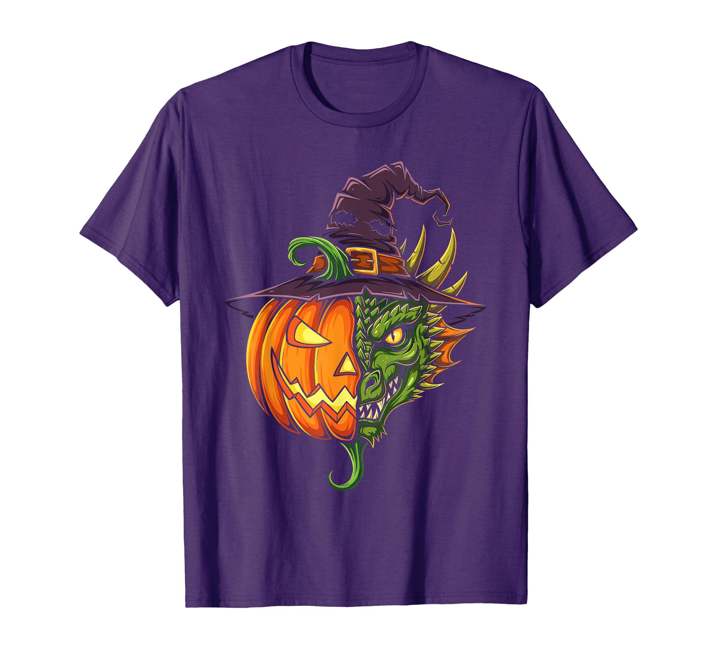 Dragon Pumpkin Jack O Lantern Halloween Kids Mens Womens T-Shirt