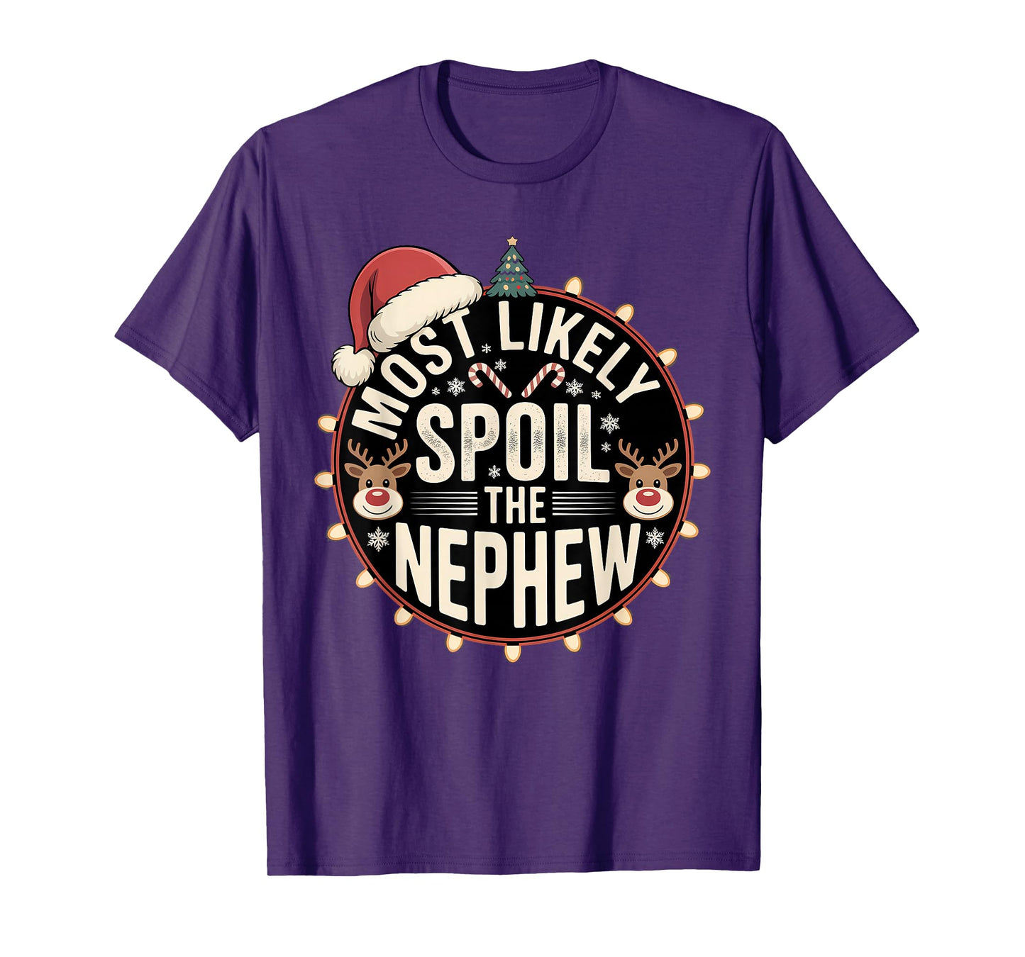 Christmas Party Most Likely to Spoil The Grandson Fun T-Shirt