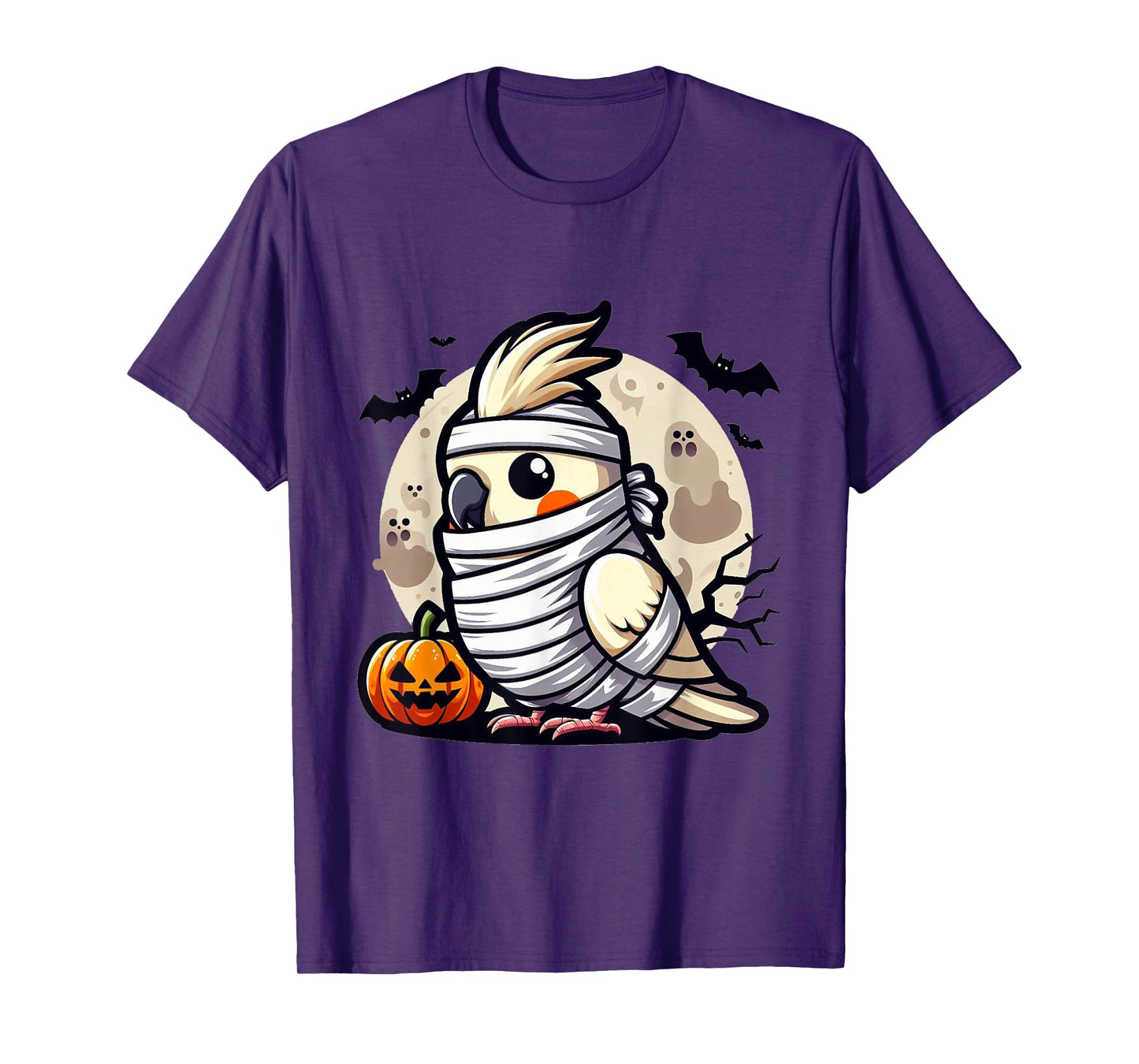 spooky Cockatiel mummy T-Shirt