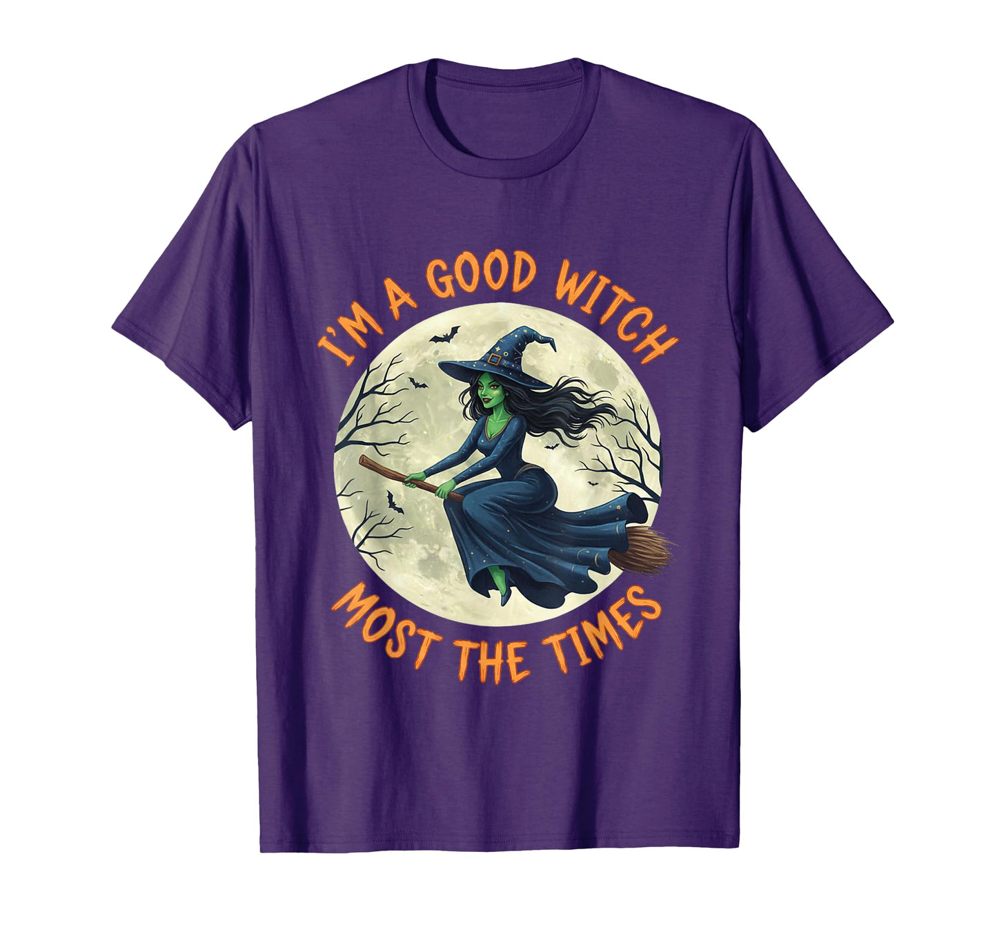 Halloween Scary Witch I'm A Good Witch T-Shirt