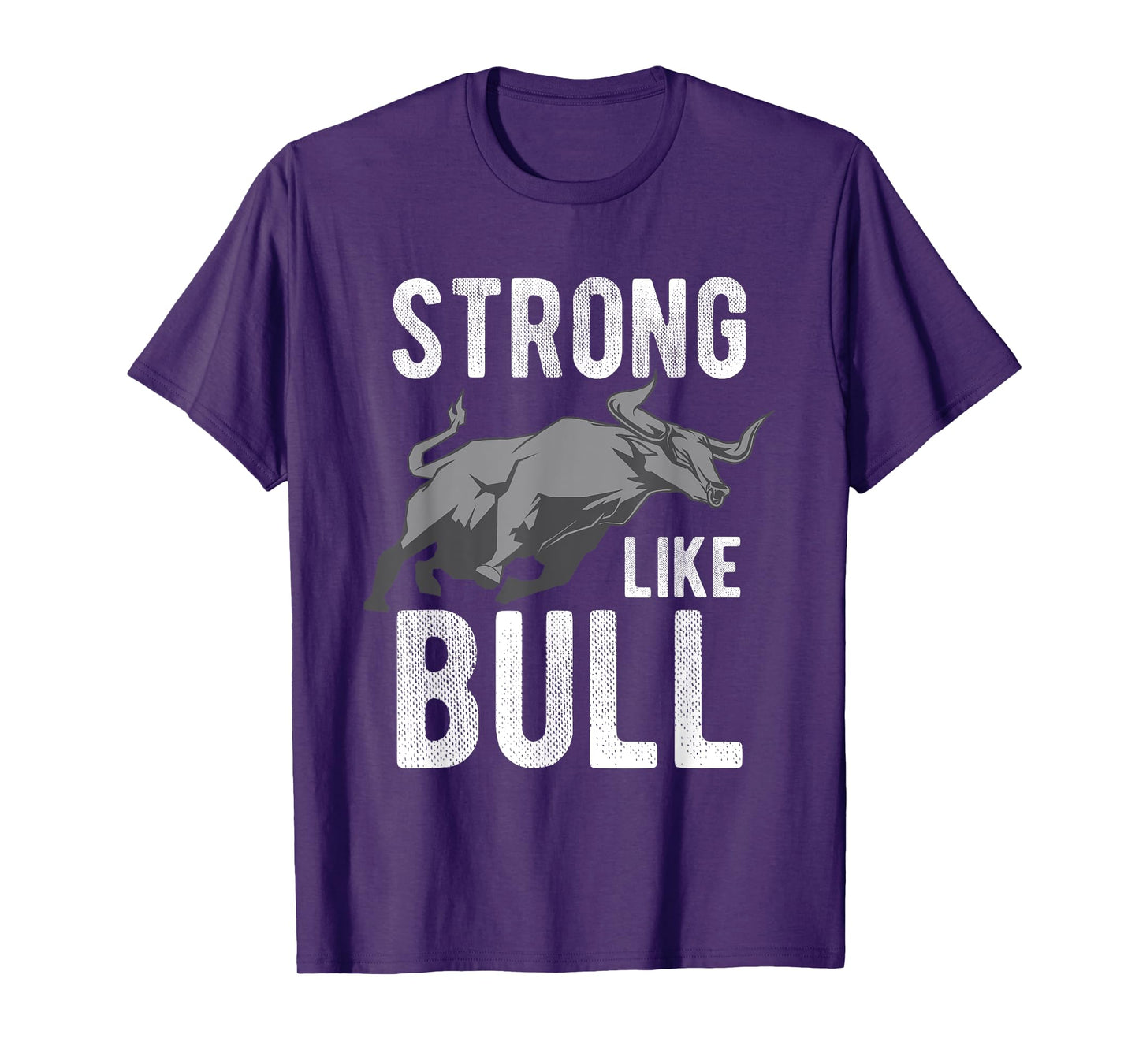 Strong Like A Bull Powerlifting Bodybuilding T-Shirt