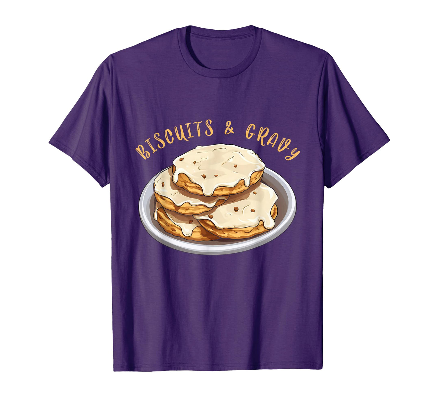 Biscuits And Gravy Comfort Food Cuisine Breakfast Lover T-Shirt