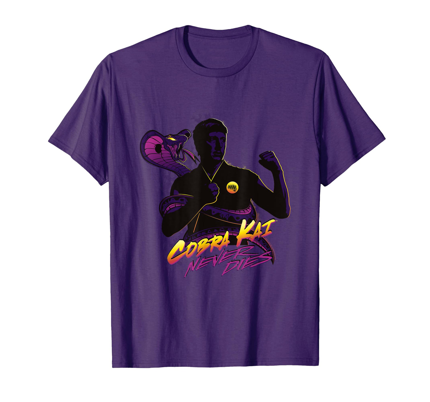 Cobra Kai Never Dies Fight Pose T-Shirt