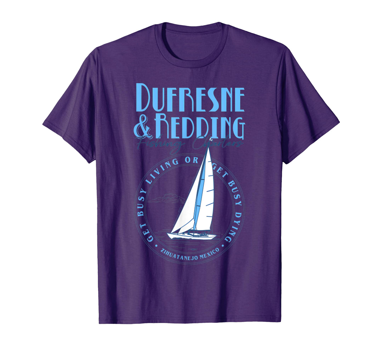 Retro Vintage Dufresne And Redding Fishing Charters Lover T-Shirt
