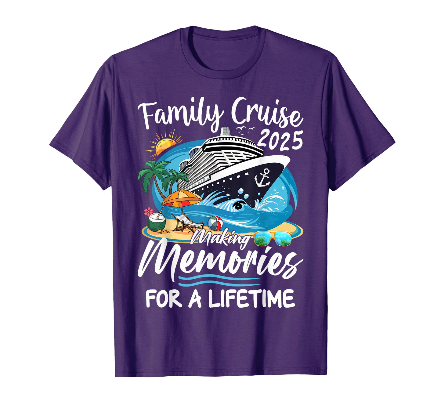 Family Cruise 2025 Vacation Family Reunion Cruise Ship Party T-Shirt