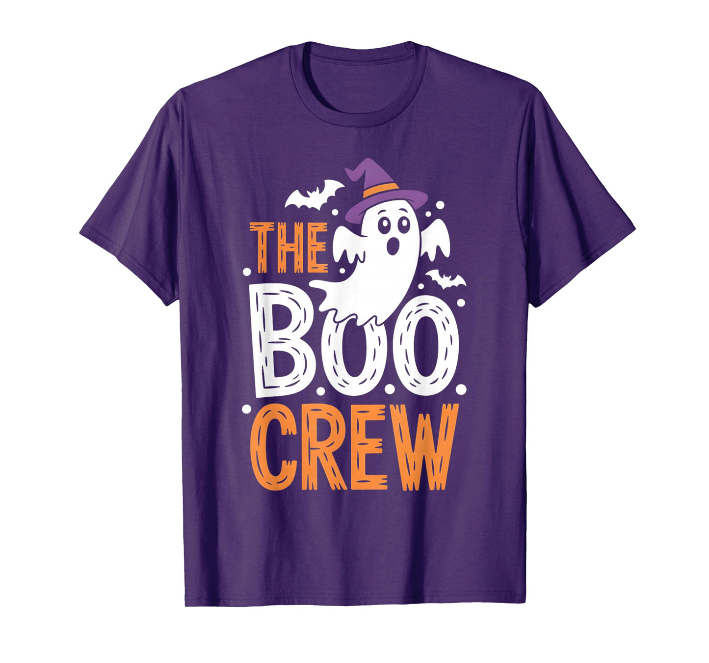 Halloween Ghost The Boo Crew Costume Matching Women Gifts T-Shirt
