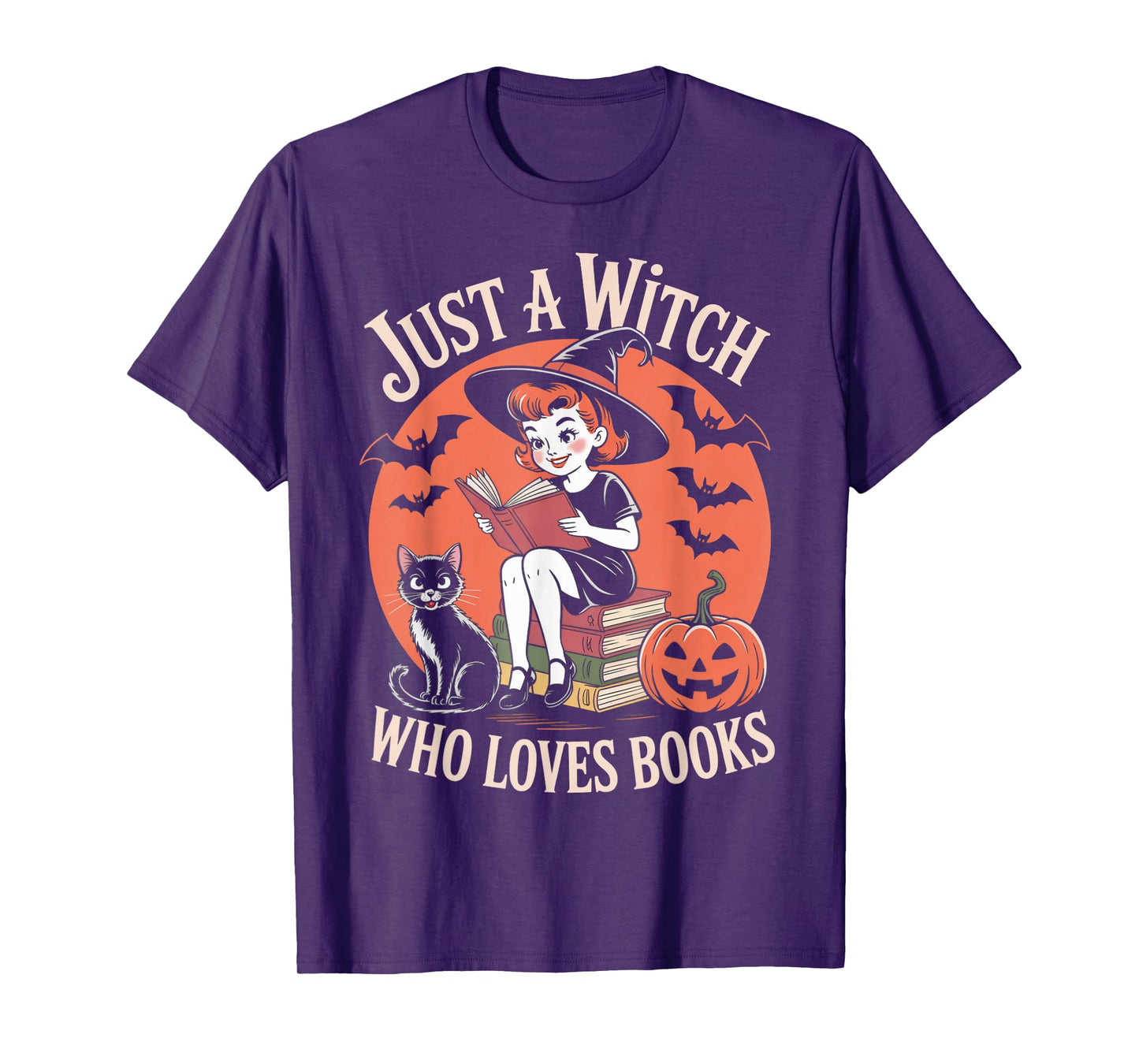Witches Bookish Witch Who Loves Book Reader Reading T-Shirt