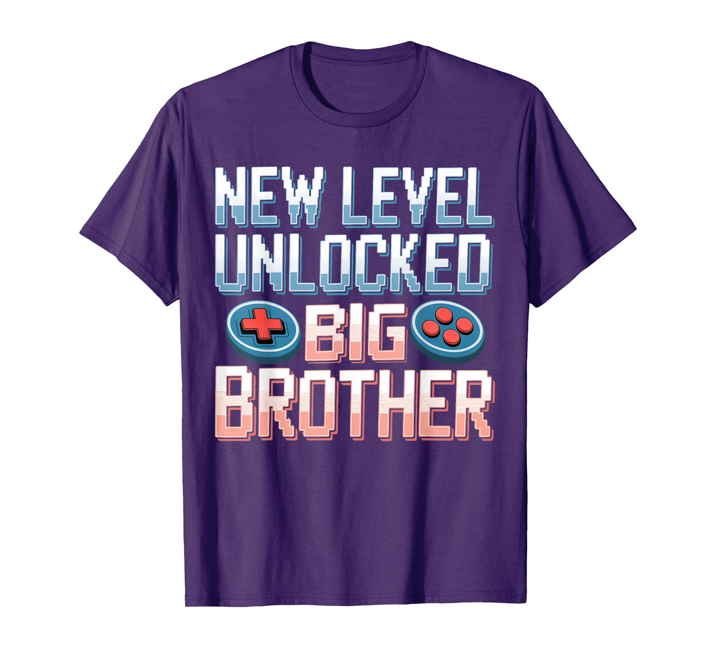 New Level Unlocked Big Brother Loading Funny Gamer Kids T-Shirt