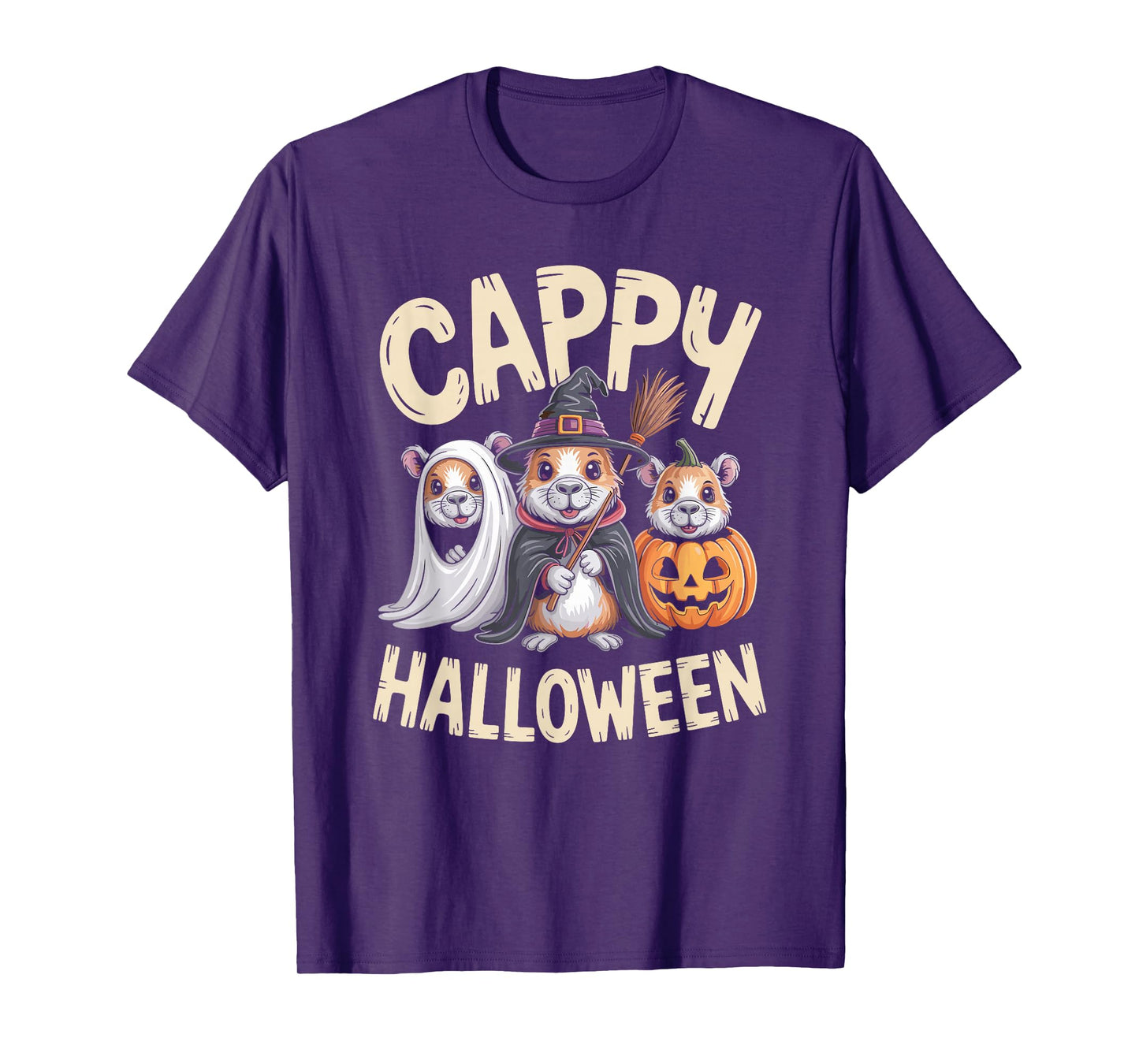 Cappy Halloween Funny Capybara T-Shirt