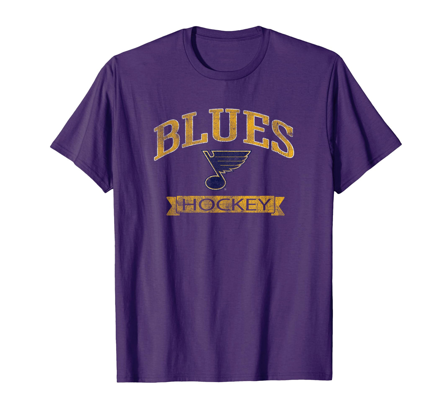 St. Louis Blues Vintage Hockey Royal Officially Licensed T-Shirt