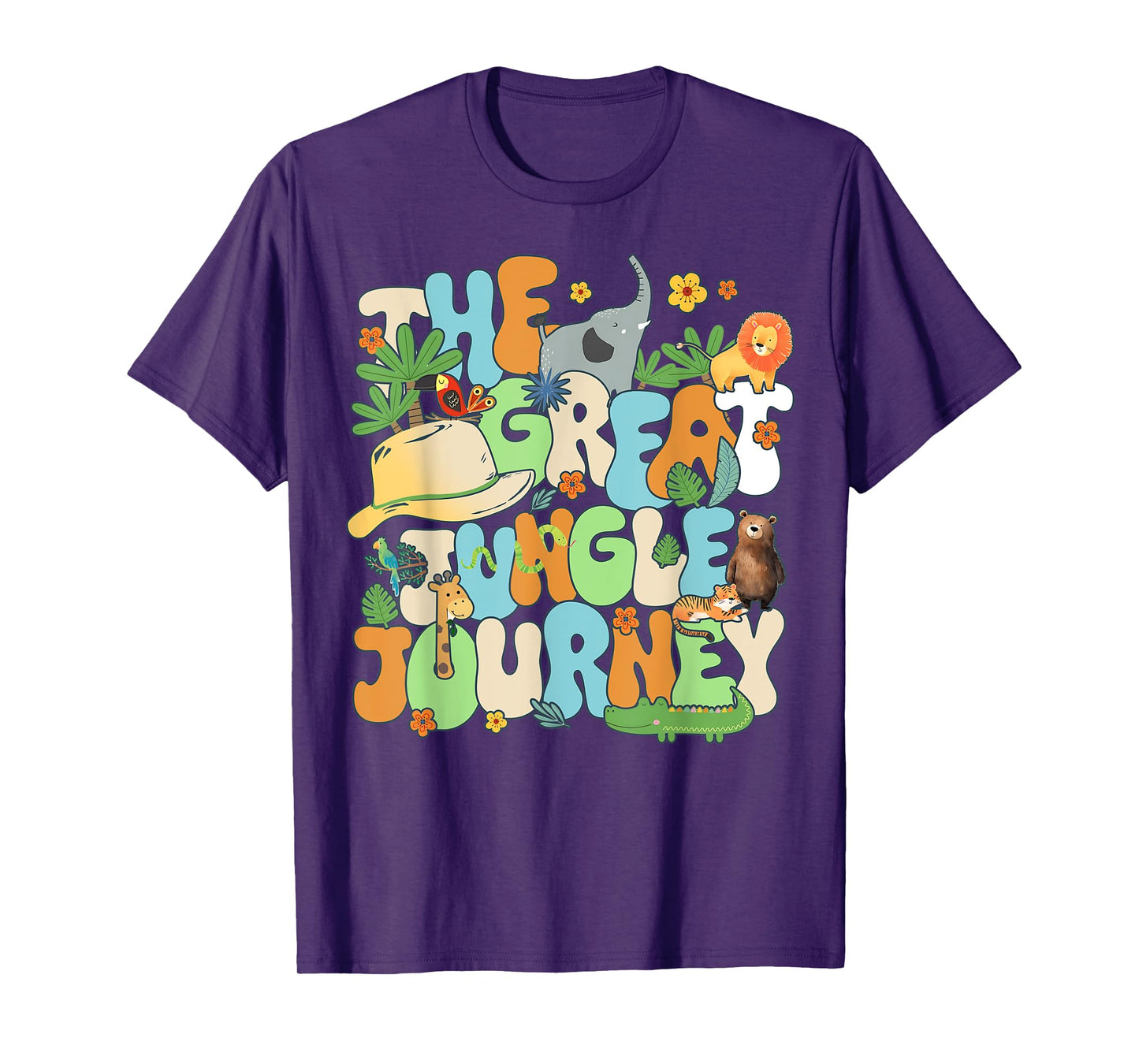 The Great Jungle Journey VBS 2025 Summer Bible Camp T-Shirt