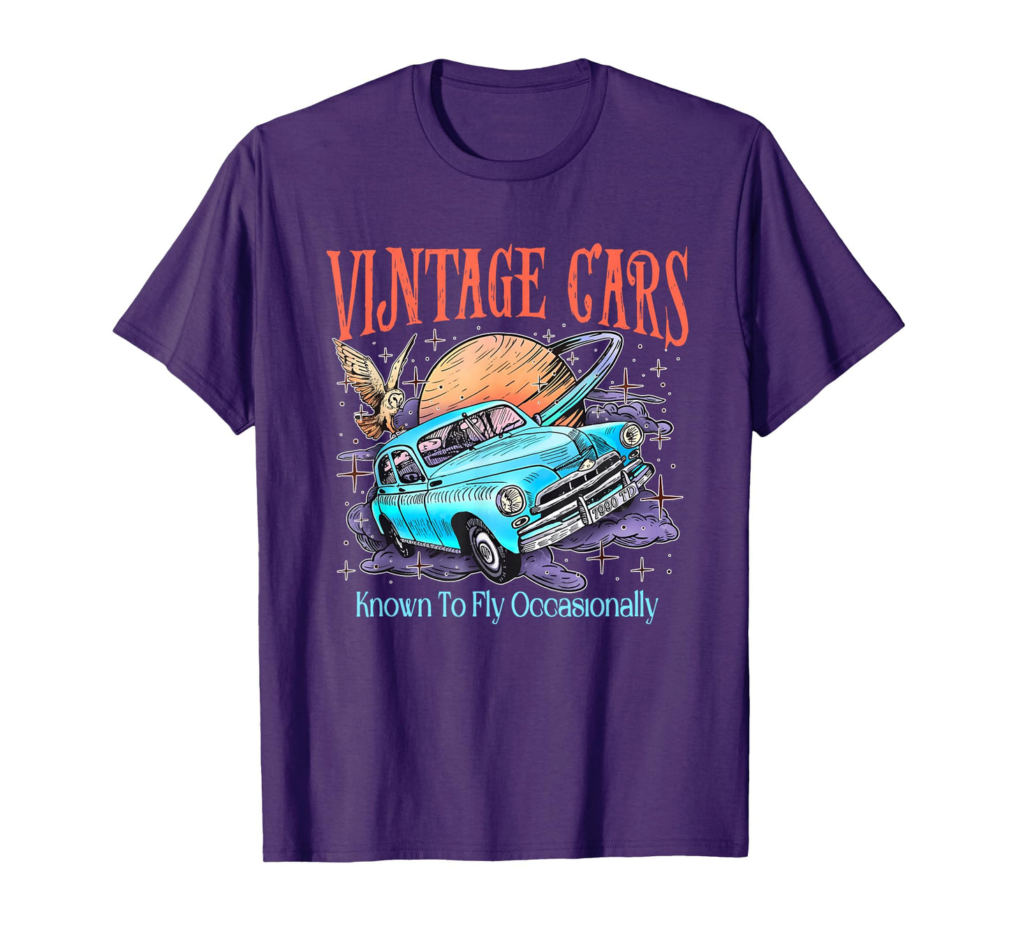 Weasley's Vintage Cars Known To Fly Occasionally Quote T-Shirt