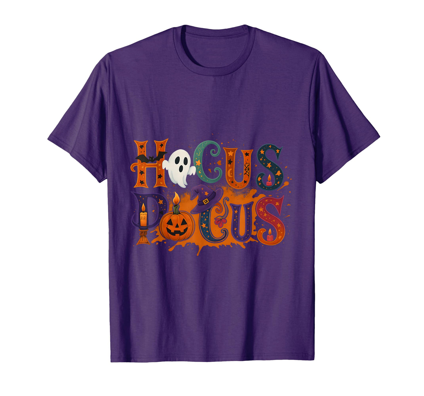 Whimsical Spooky Vibes Cute Fall Magic Aesthetic T-Shirt
