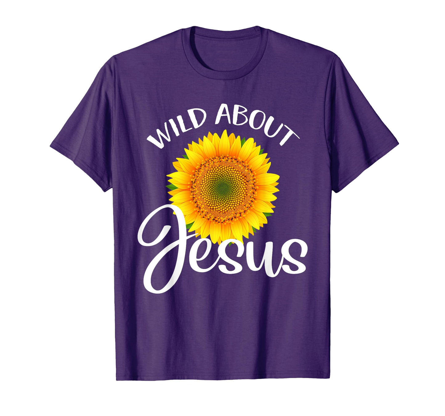Wild About Jesus Shirt Sunflower VBS Sunday School Teacher T-Shirt for Men Women
