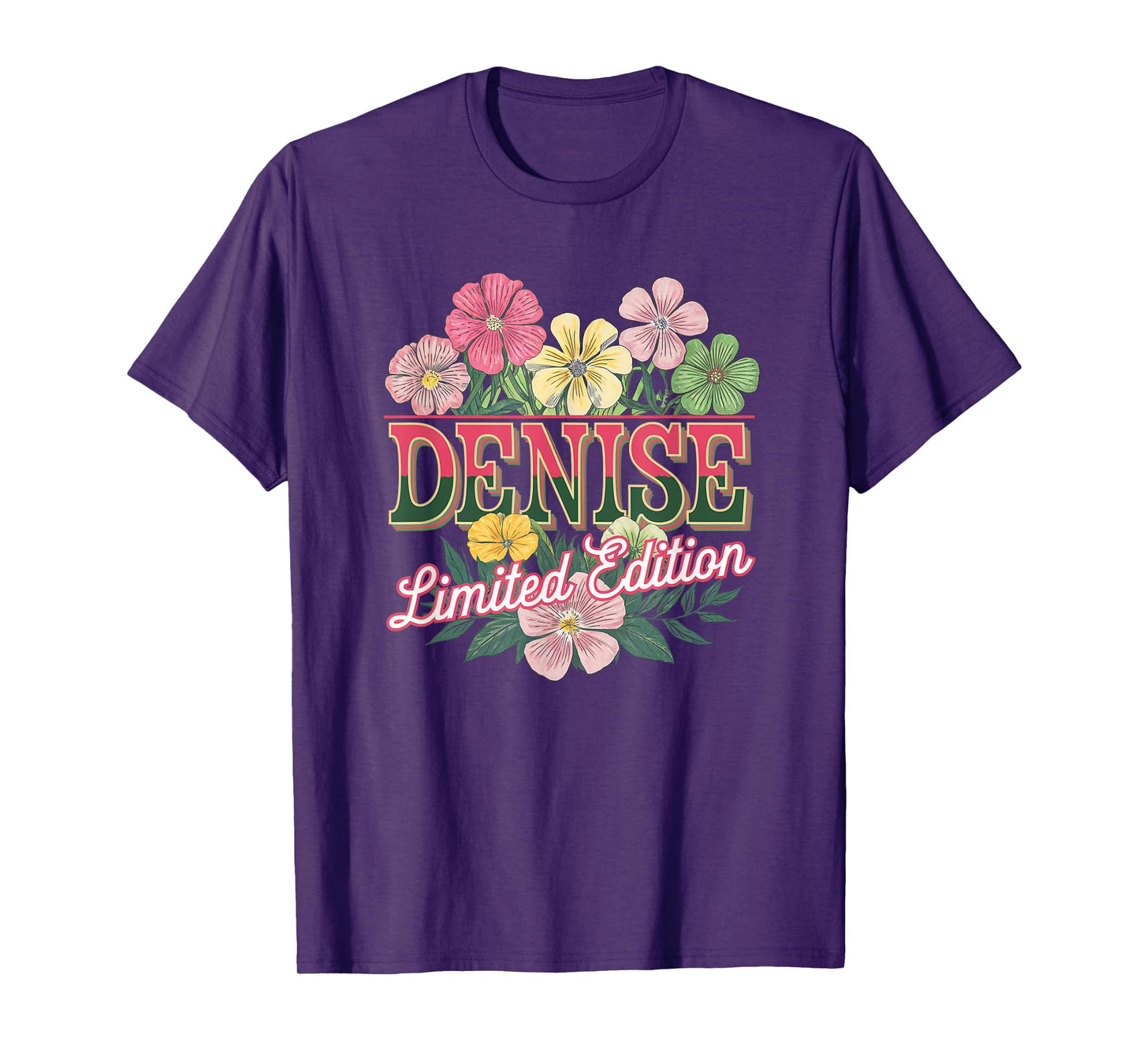 Denise Limited Edition Vintage Custom Name Wife Grandma T-Shirt