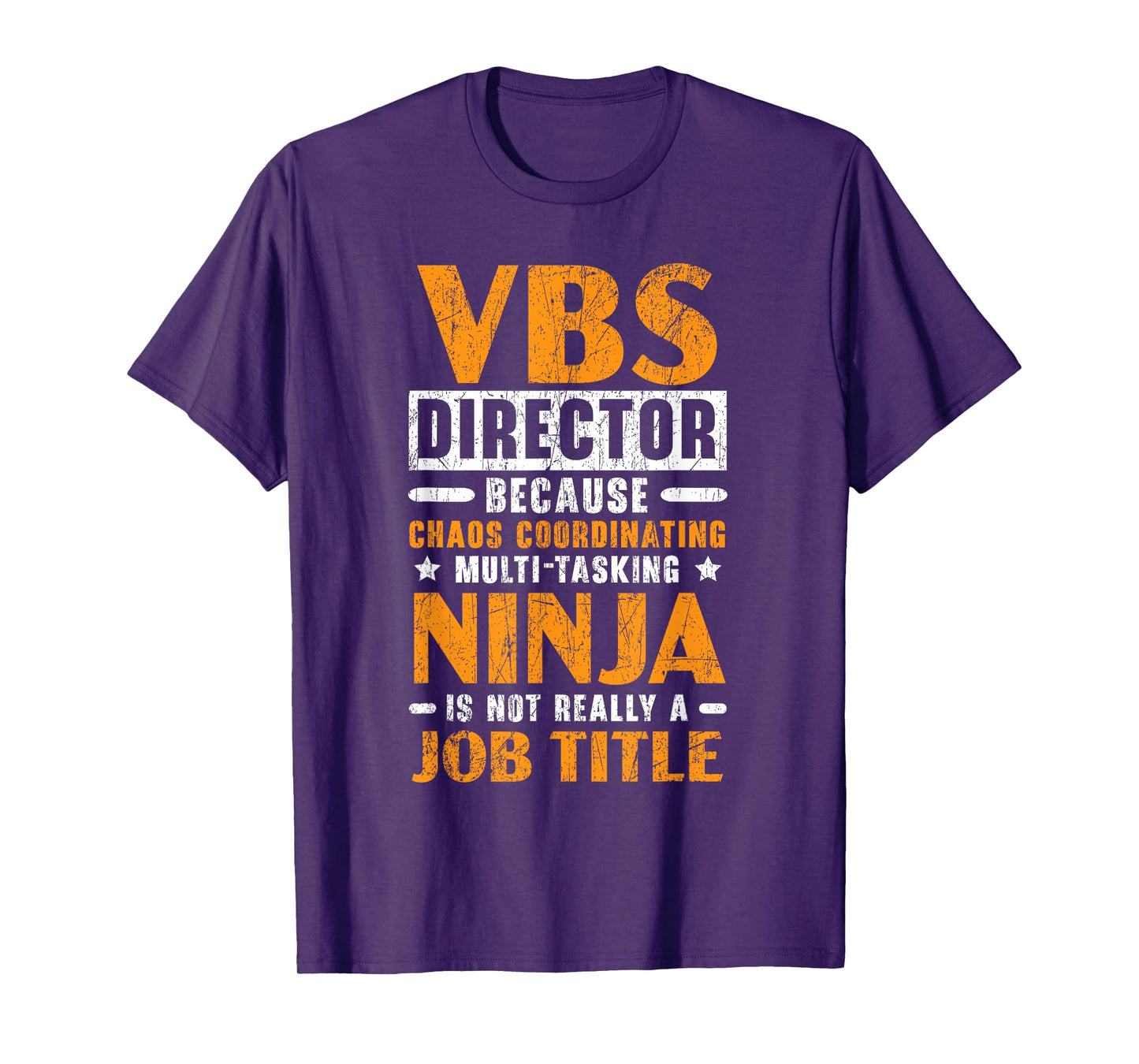 VBS Director Vacation Bible School Christian Teacher Men Women T-Shirt