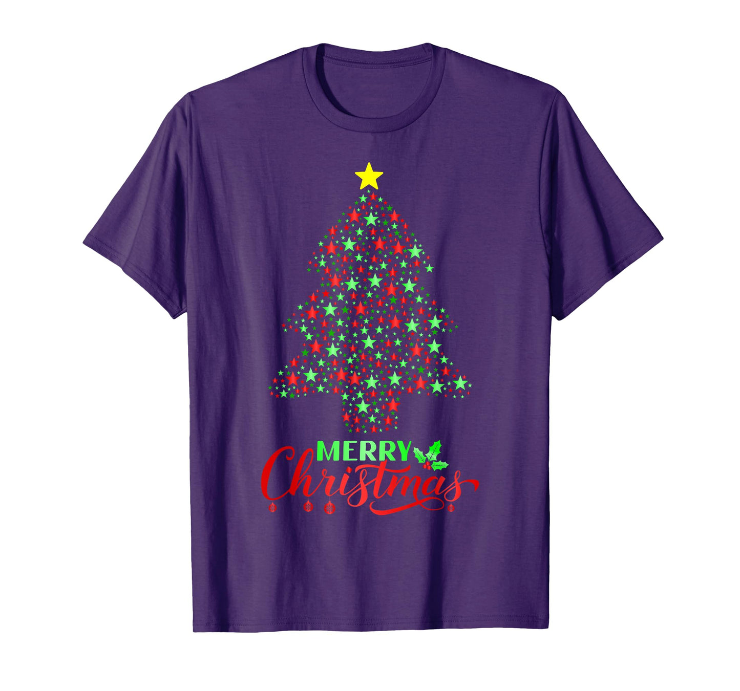 Merry Christmas Tree Matching Family Santa Holiday Xmas T-Shirt