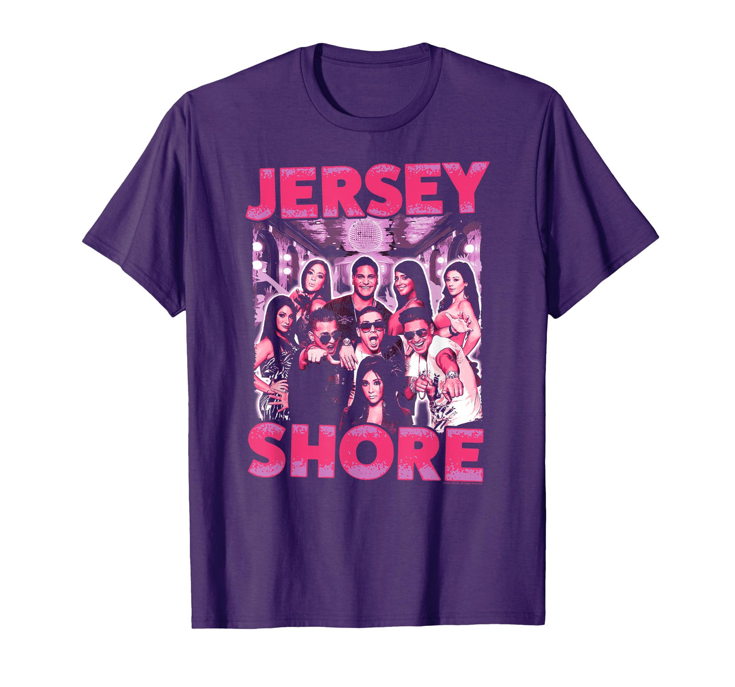 Jersey Shore Cast Hits the Club Reality TV Show T-Shirt