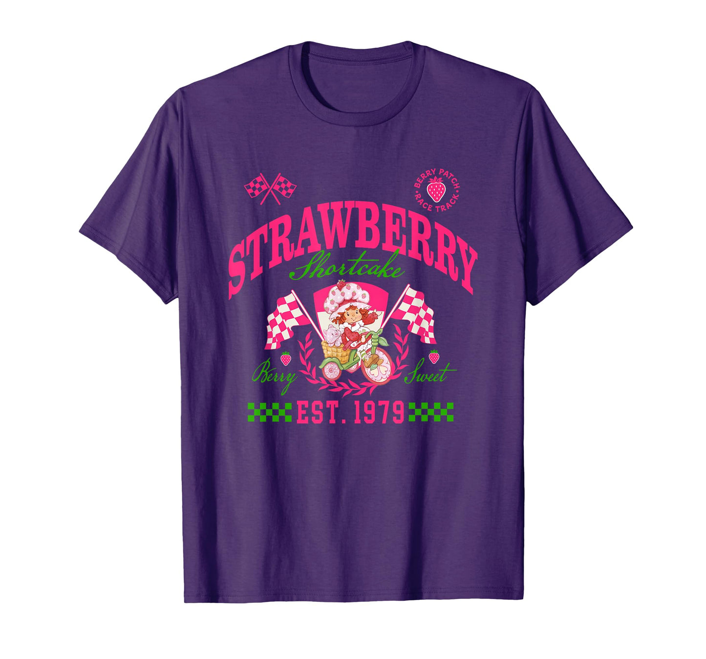 Strawberry Shortcake Berry Sweet Race Track Est. 1979 T-Shirt