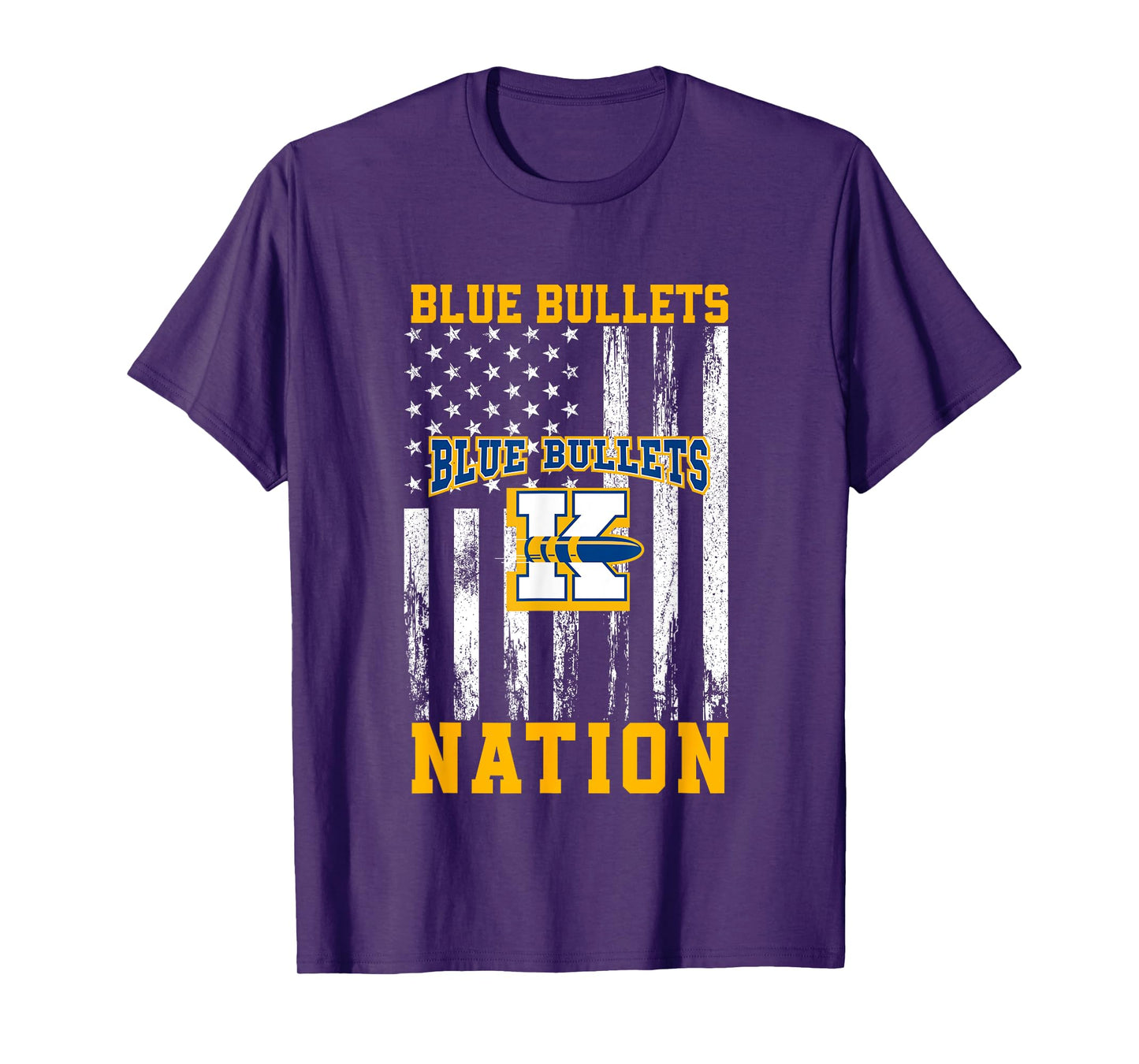 Knoxville Blue Bullets Logo Nation HS T-Shirt