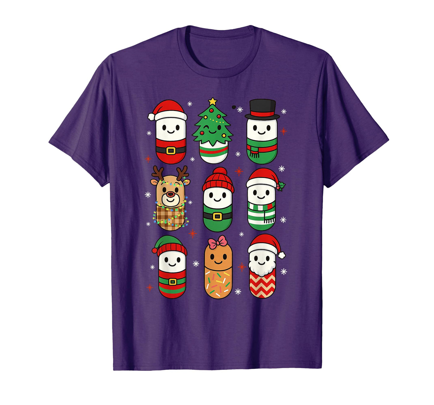 Pharmacy Christmas Xmas Vibes Pharmacist Pharm Tech T-Shirt