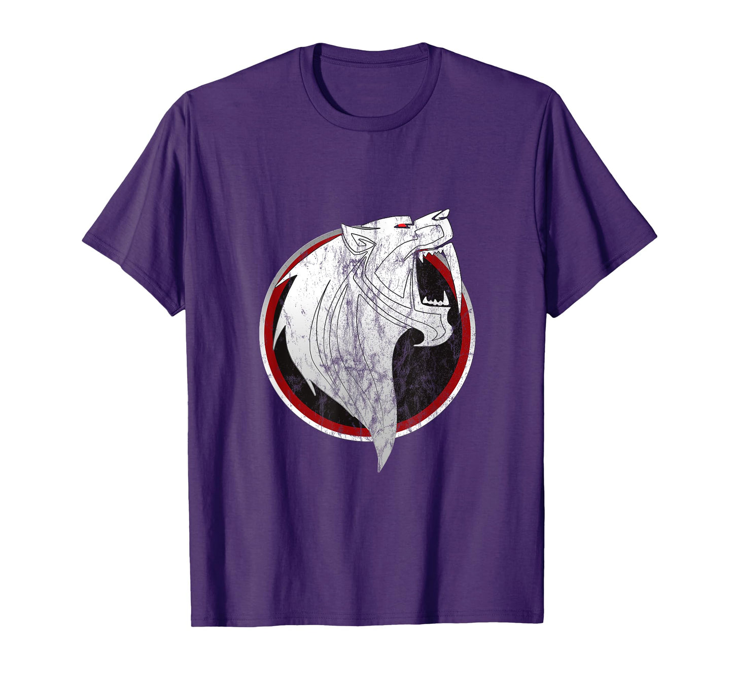 Mountain Sabertooth Tiger Vintage Distressed Tiger Gym T-Shirt