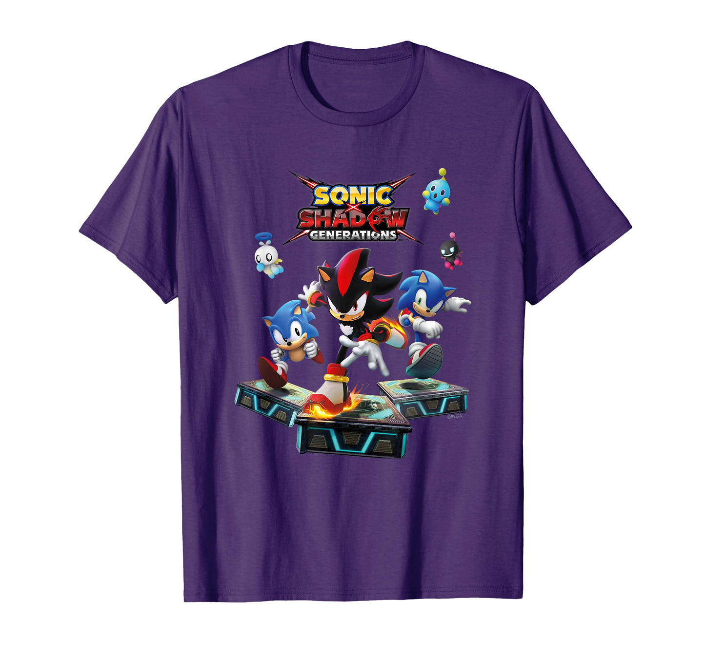 Sonic the Hedgehog, Sonic X Shadow Generations - Key Art T-Shirt