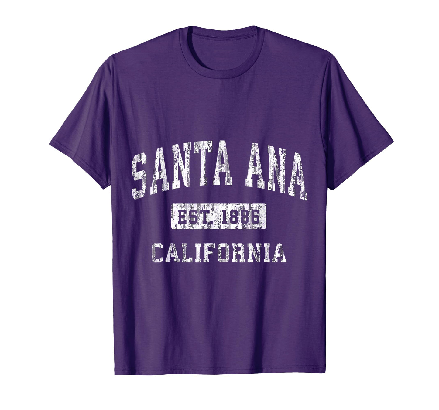 Santa Ana California CA Vintage Established T-Shirt