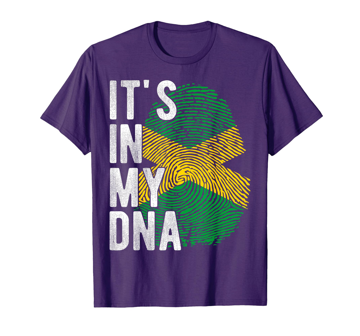 It's in My DNA Jamaica Flag Jamaican Independence Day Proud T-Shirt