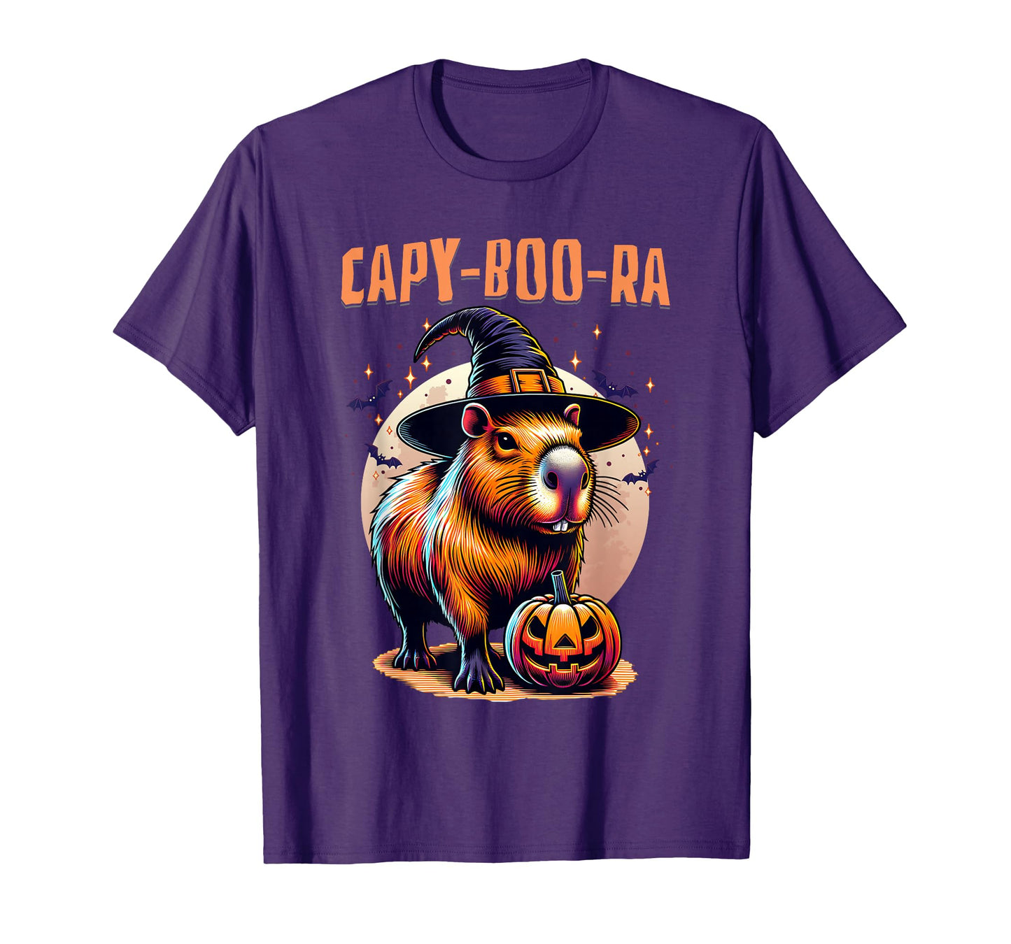 Halloween Capybara Witch Capy-Boo-Ra T-Shirt