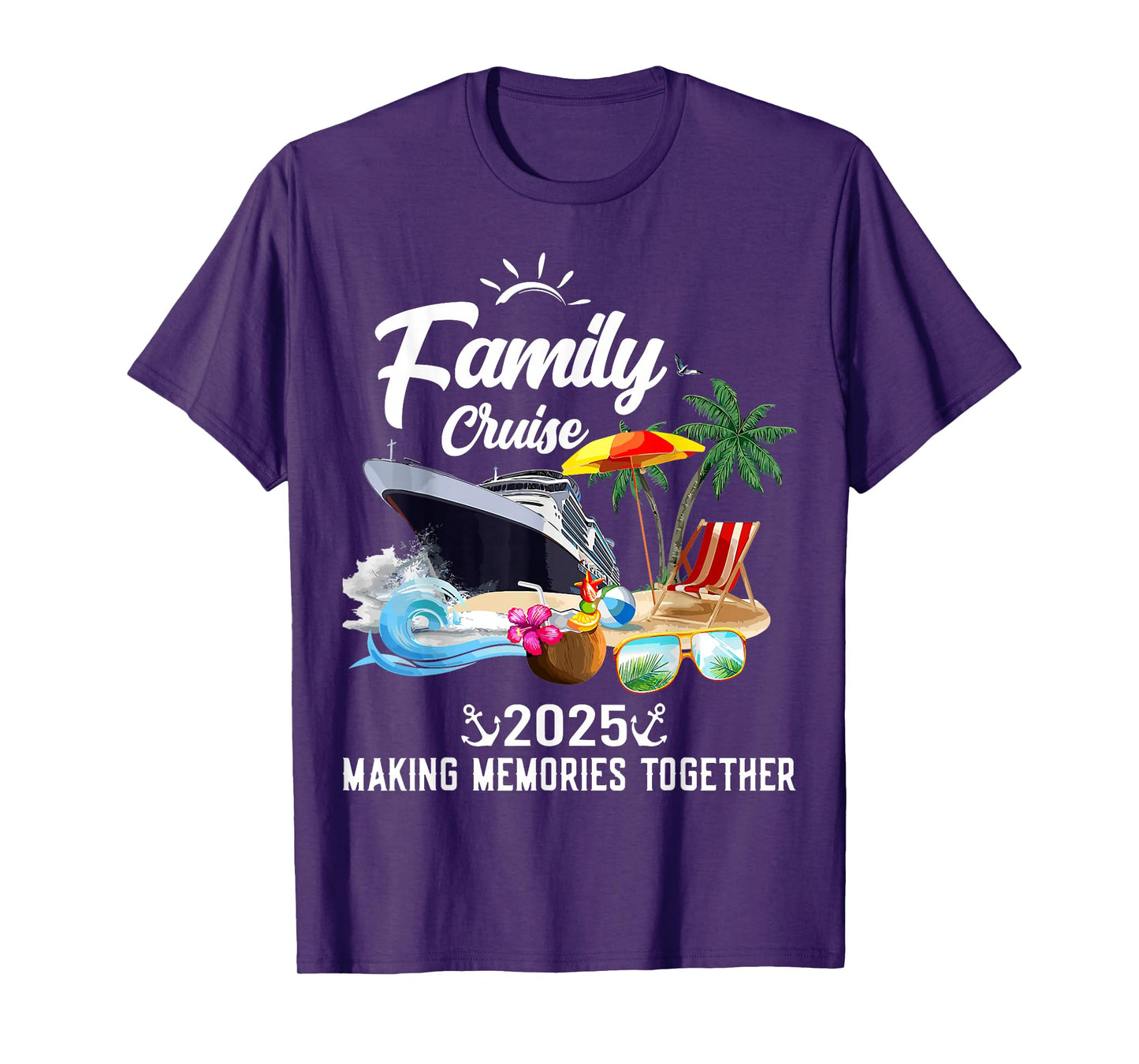 Family Cruise 2025 Making Memories Together T-Shirt
