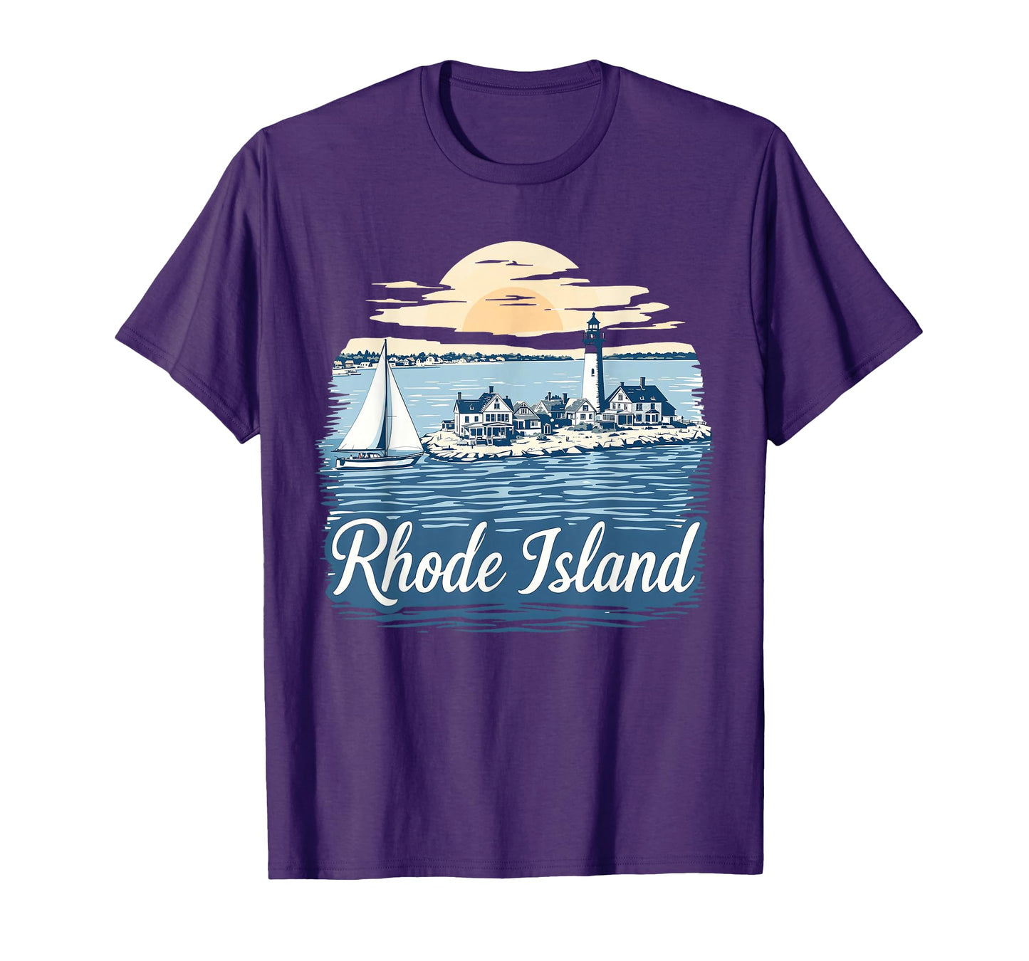 Vintage Rhode Island Retro T-Shirt