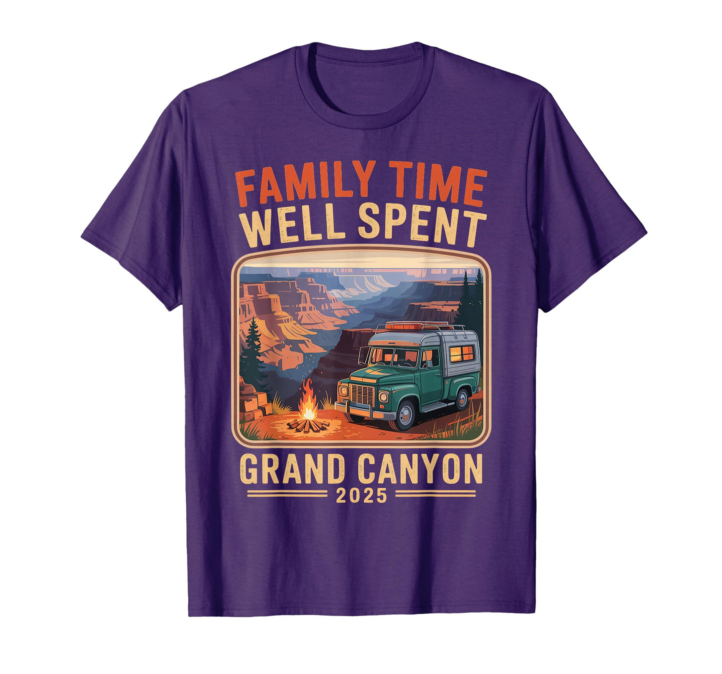Family Time Well Spent Mountain Grand Canyon National Park T-Shirt