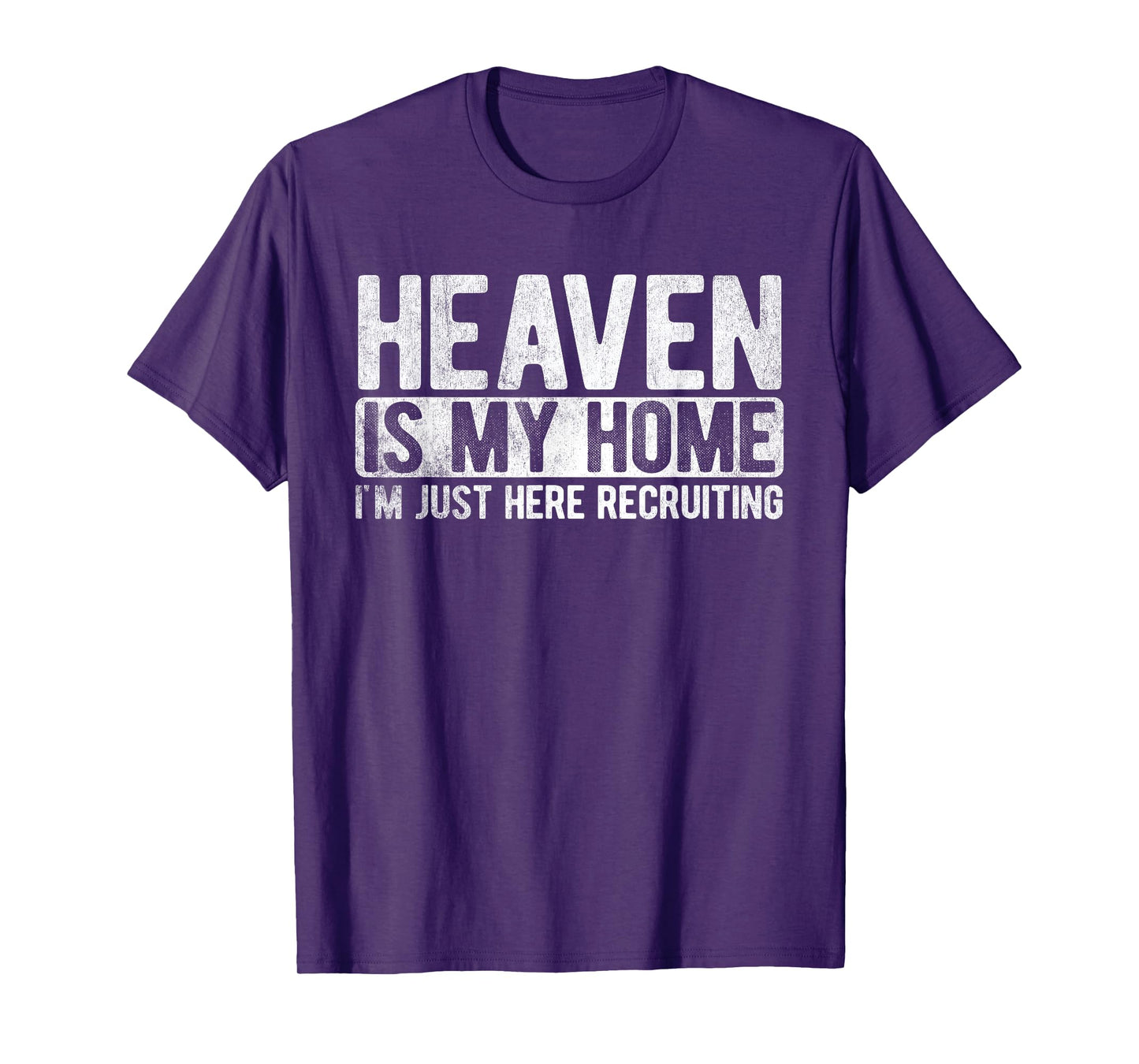 Heaven Is My Home Christian Religious Jesus T-Shirt