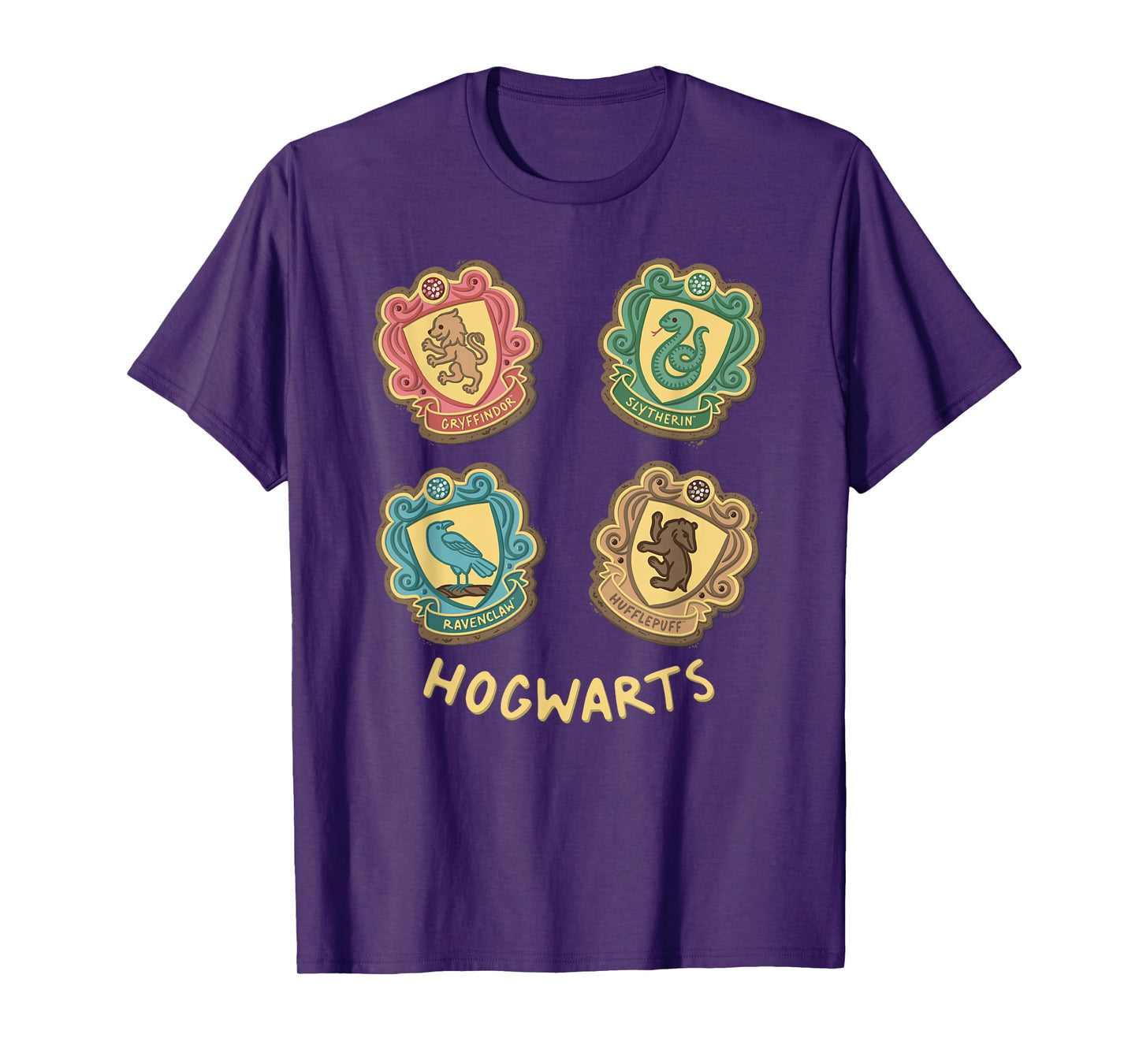 Harry Potter Christmas Gingerbread Cookies Houses Hogwarts T-Shirt
