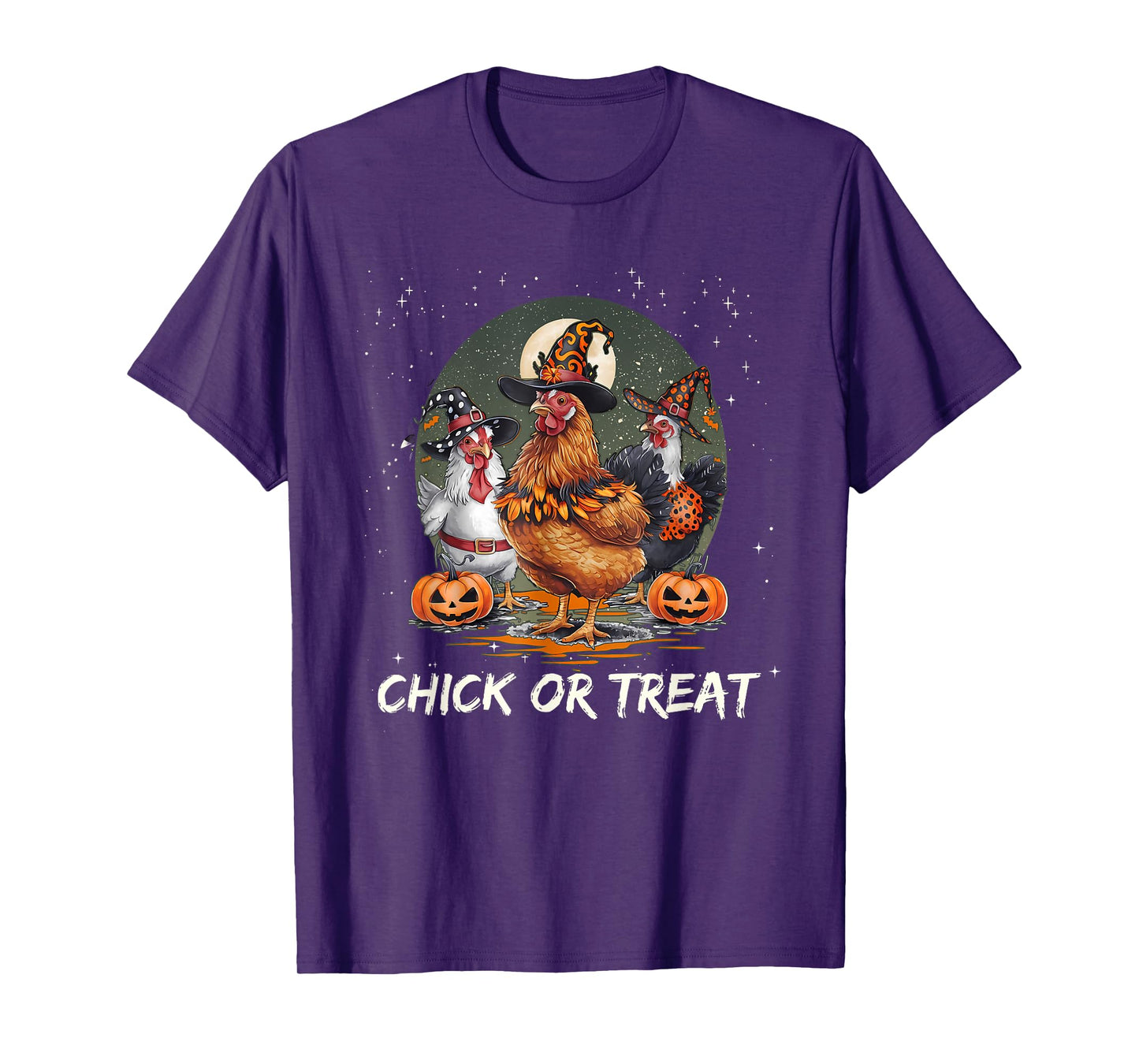 Tonight We Fly Funny Chicken Spooky Season Farm Halloween T-Shirt