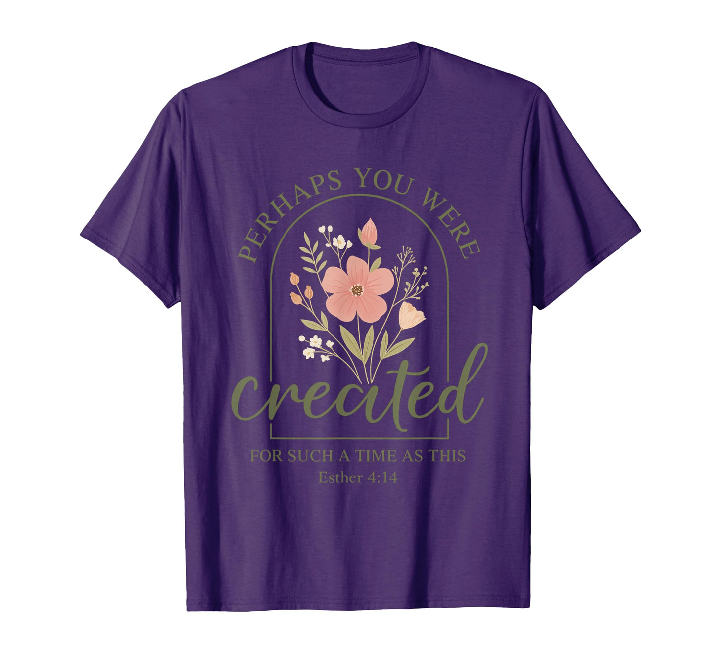 Christian Perhaps You Were Created For Such A Time As This T-Shirt