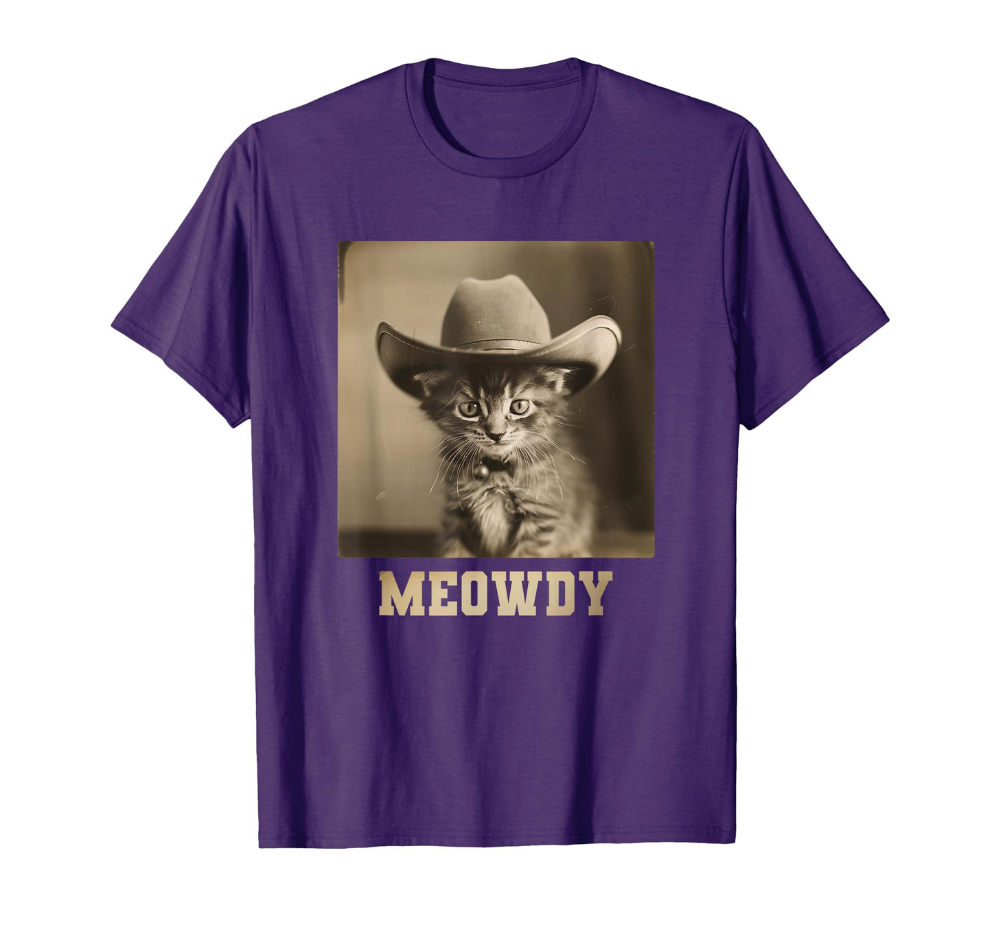 Vintage Meowdy Cat T-Shirt