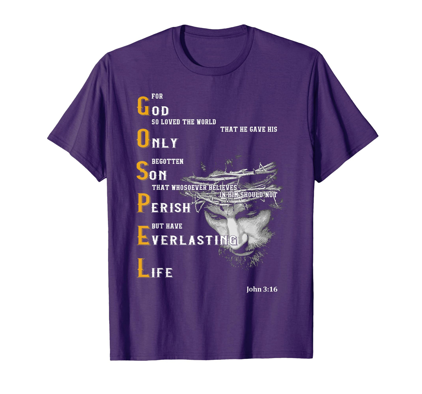 For God So Loved The World Love Jesus Christian T-Shirt
