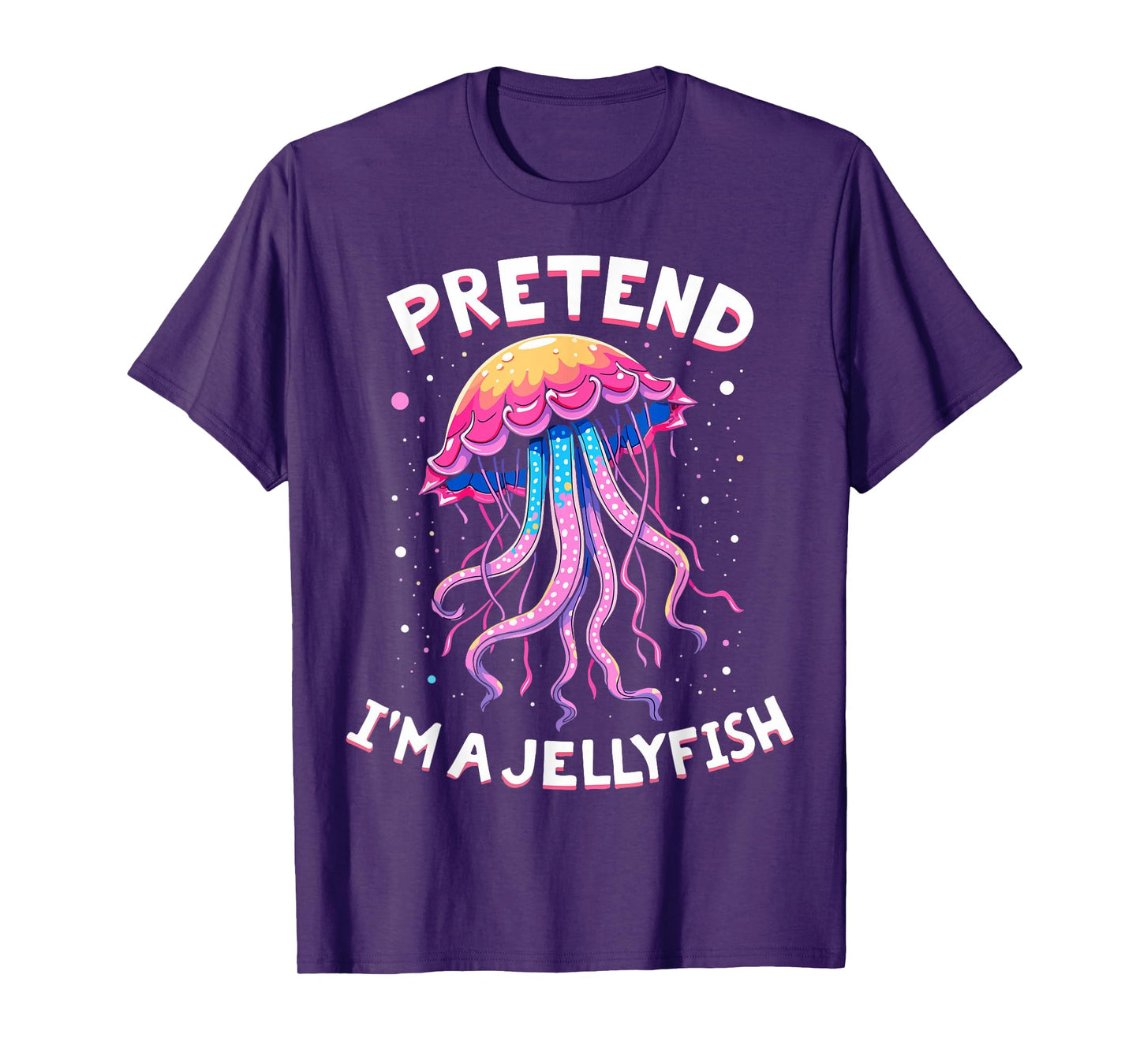Pretend I'm A Jellyfish Ocean-Themed Costume T-Shirt