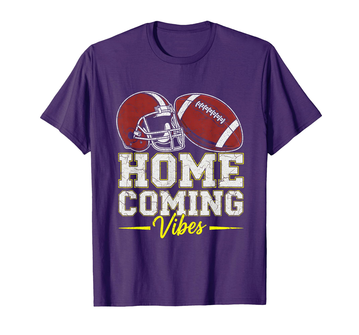 Homecoming Vibes for Teens Football Game Outfits Day School T-Shirt