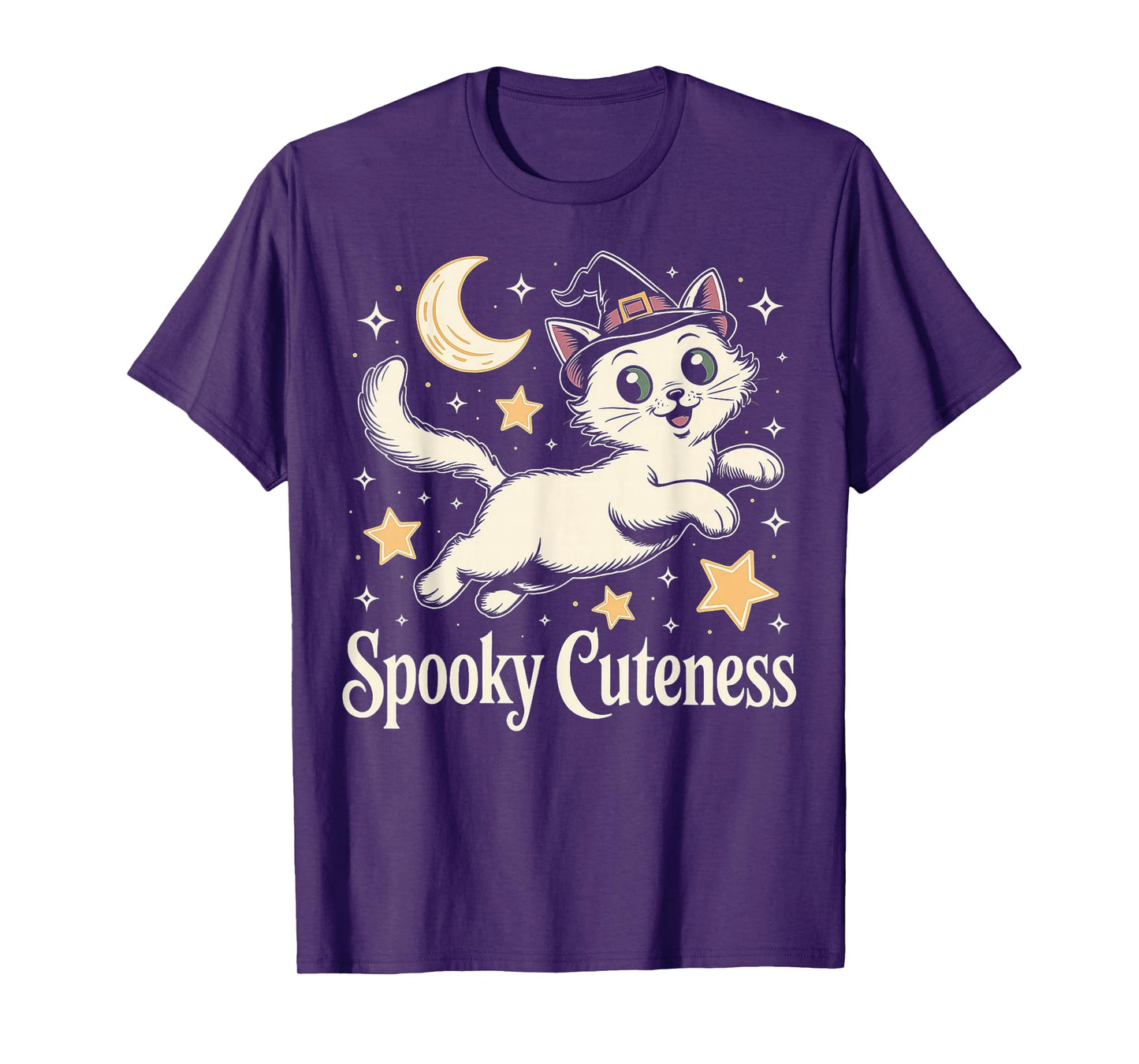 Spooky Cuteness Cat Halloween Magic for Cat Lovers T-Shirt