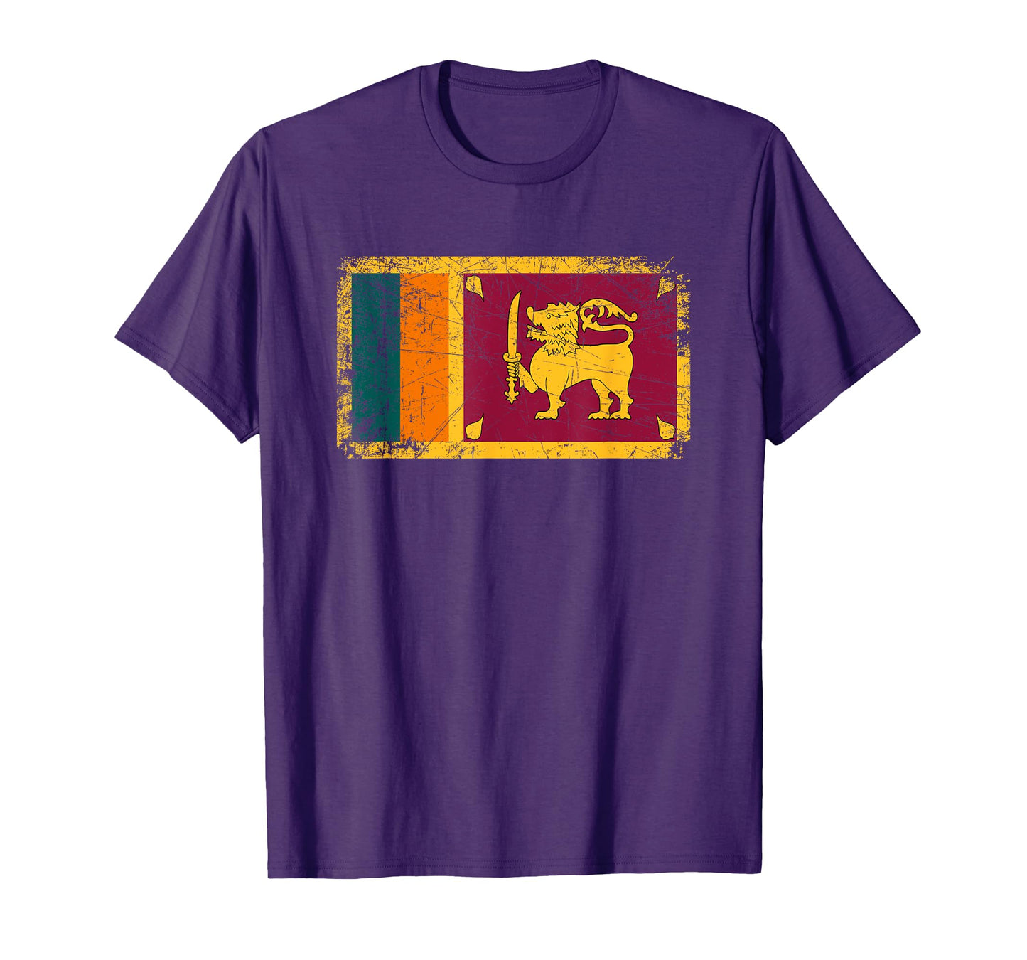 Vintage Made In SRI LANKA SRI LANKAN Flag Gift T-Shirt